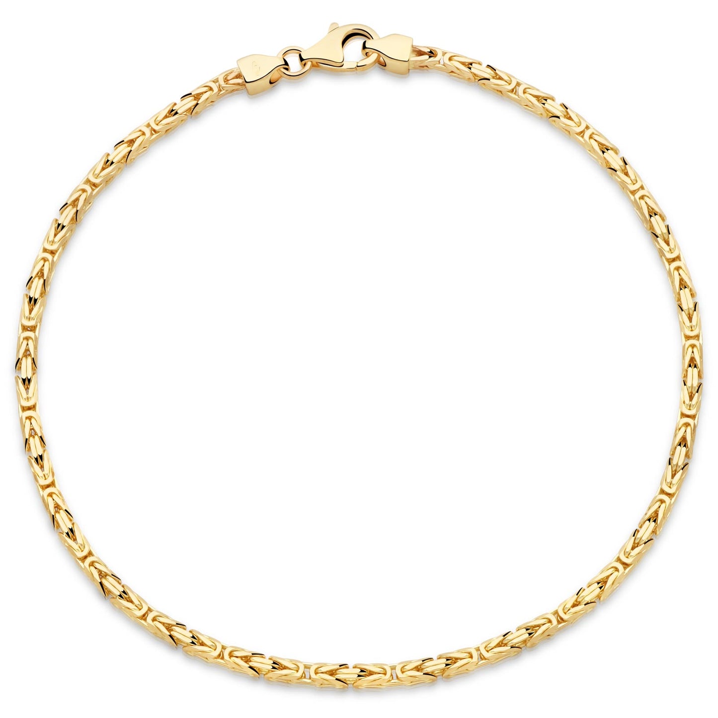 Königsarmband 2mm 585er Gold