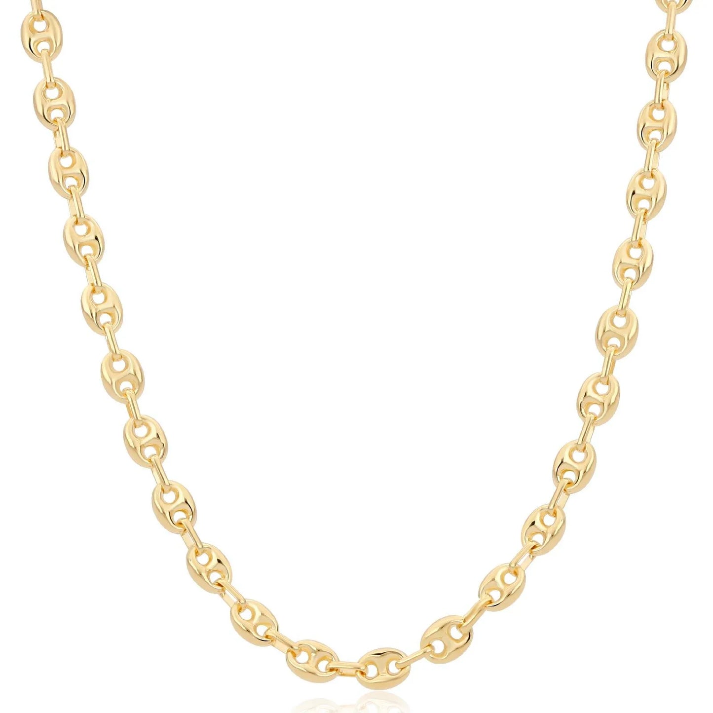 Kaffeebohnenkette 6mm 585er Gold - Tony Fein