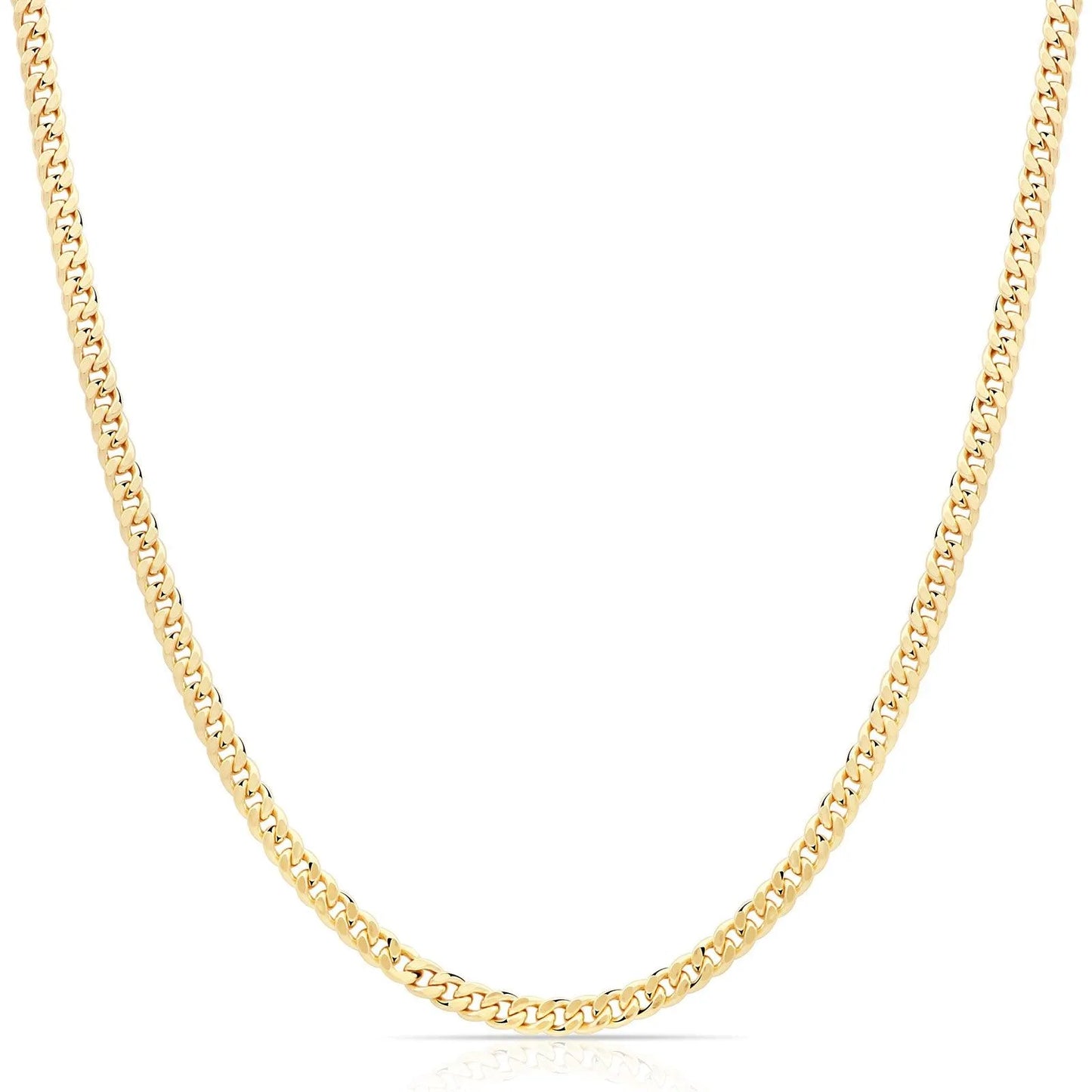 Panzerkette 3mm 585er Gold - Tony Fein