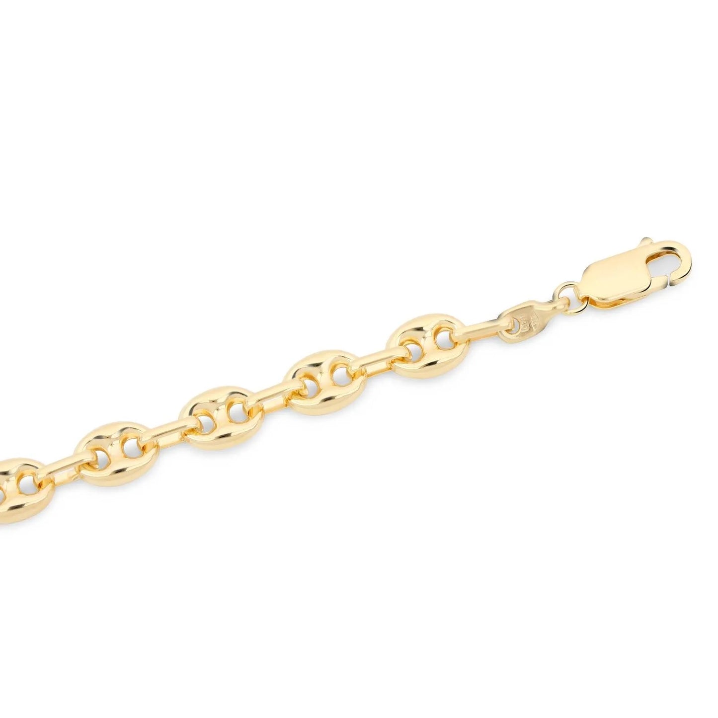 Kaffeebohnenkette 6mm 585er Gold - Tony Fein
