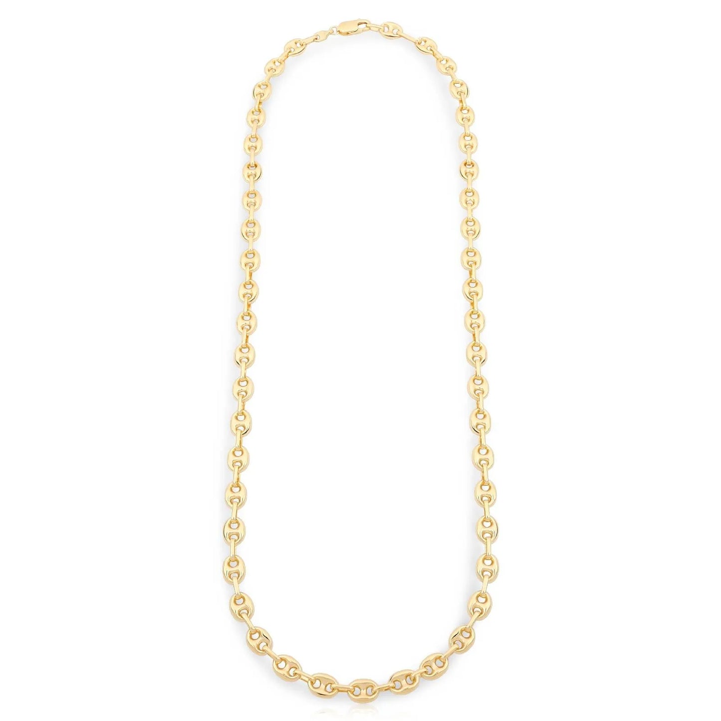 Kaffeebohnenkette 6mm 585er Gold - Tony Fein