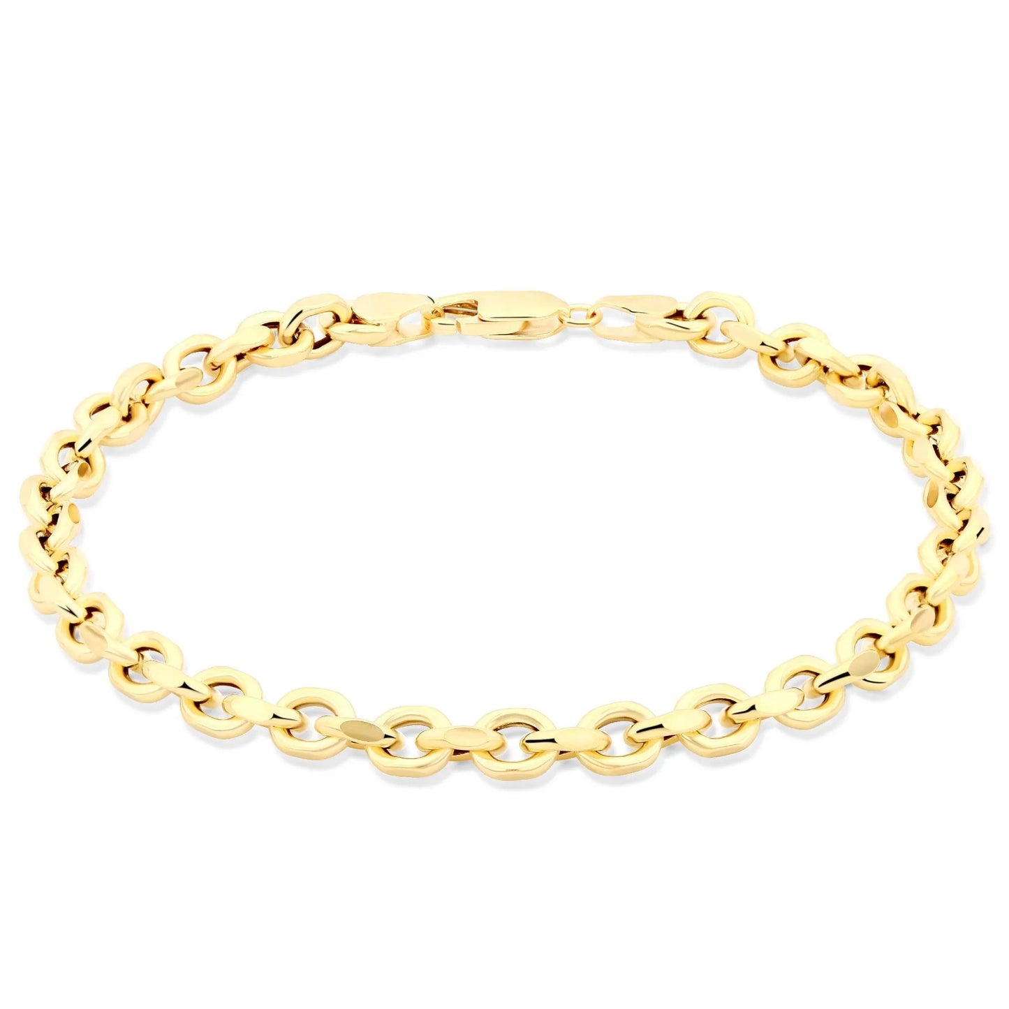 Ankerarmband 5mm 585er Gold - Tony Fein