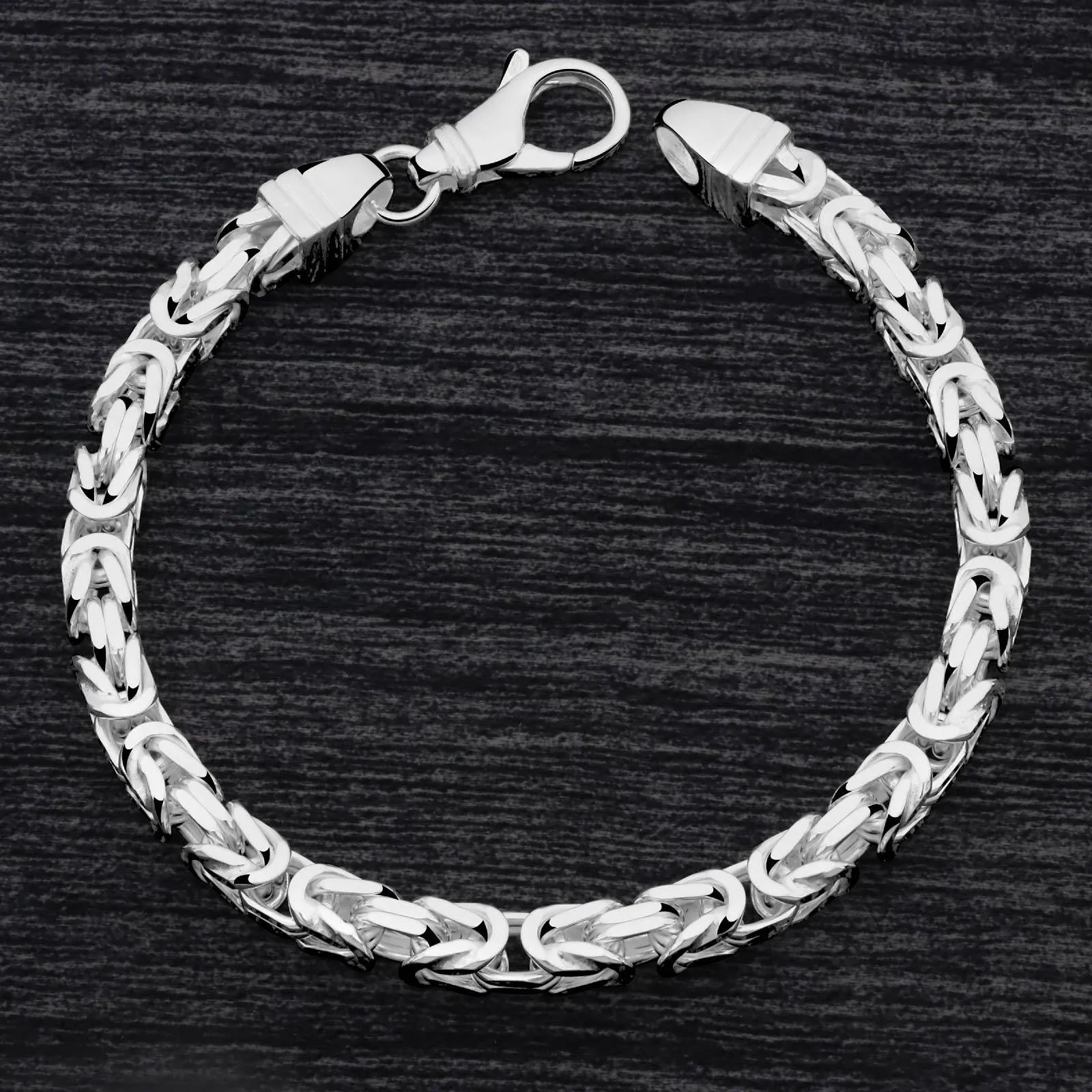 Königsarmband 5mm 925er Silber - Tony Fein