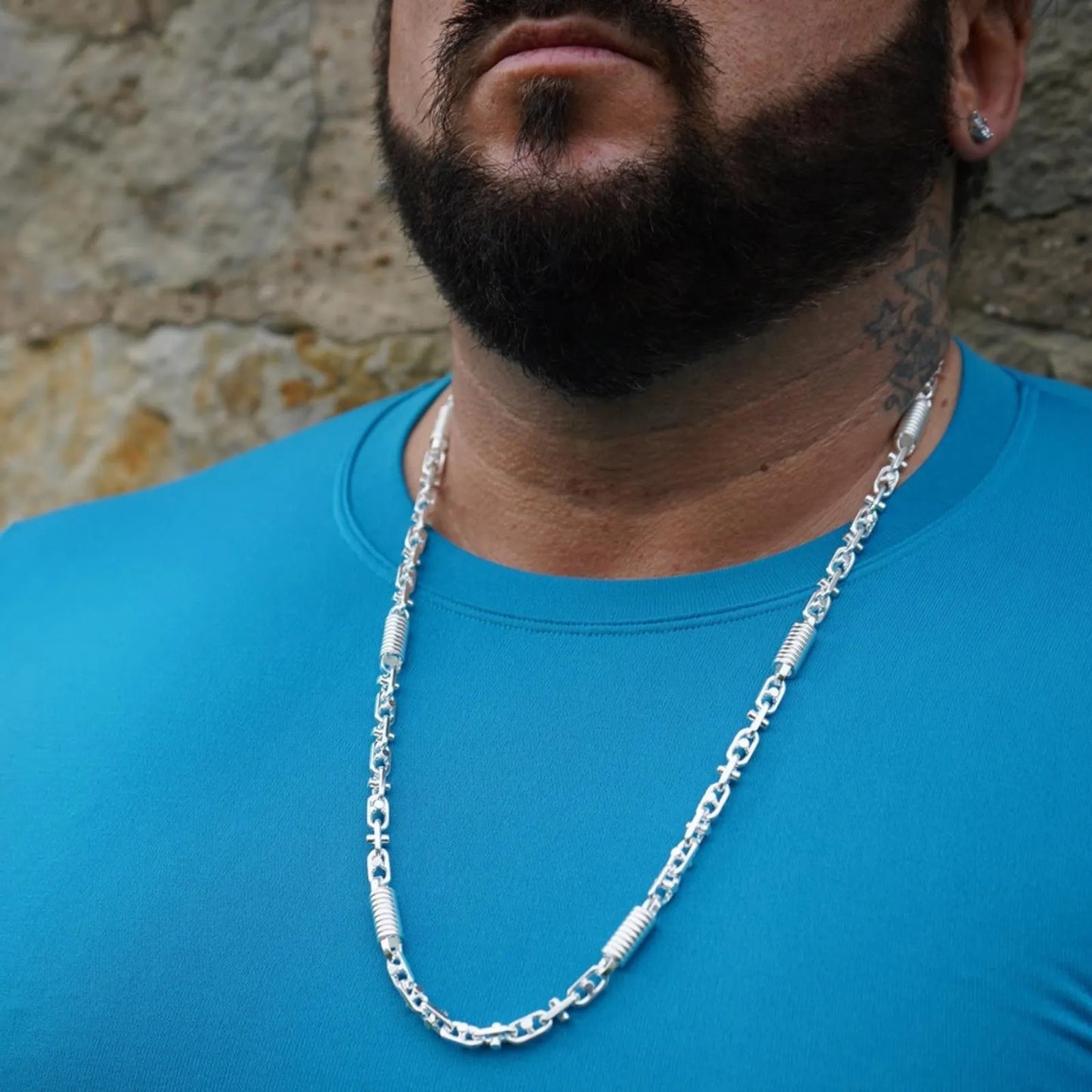 Monte Carlo Kette 7mm 925er Silber - Tony Fein