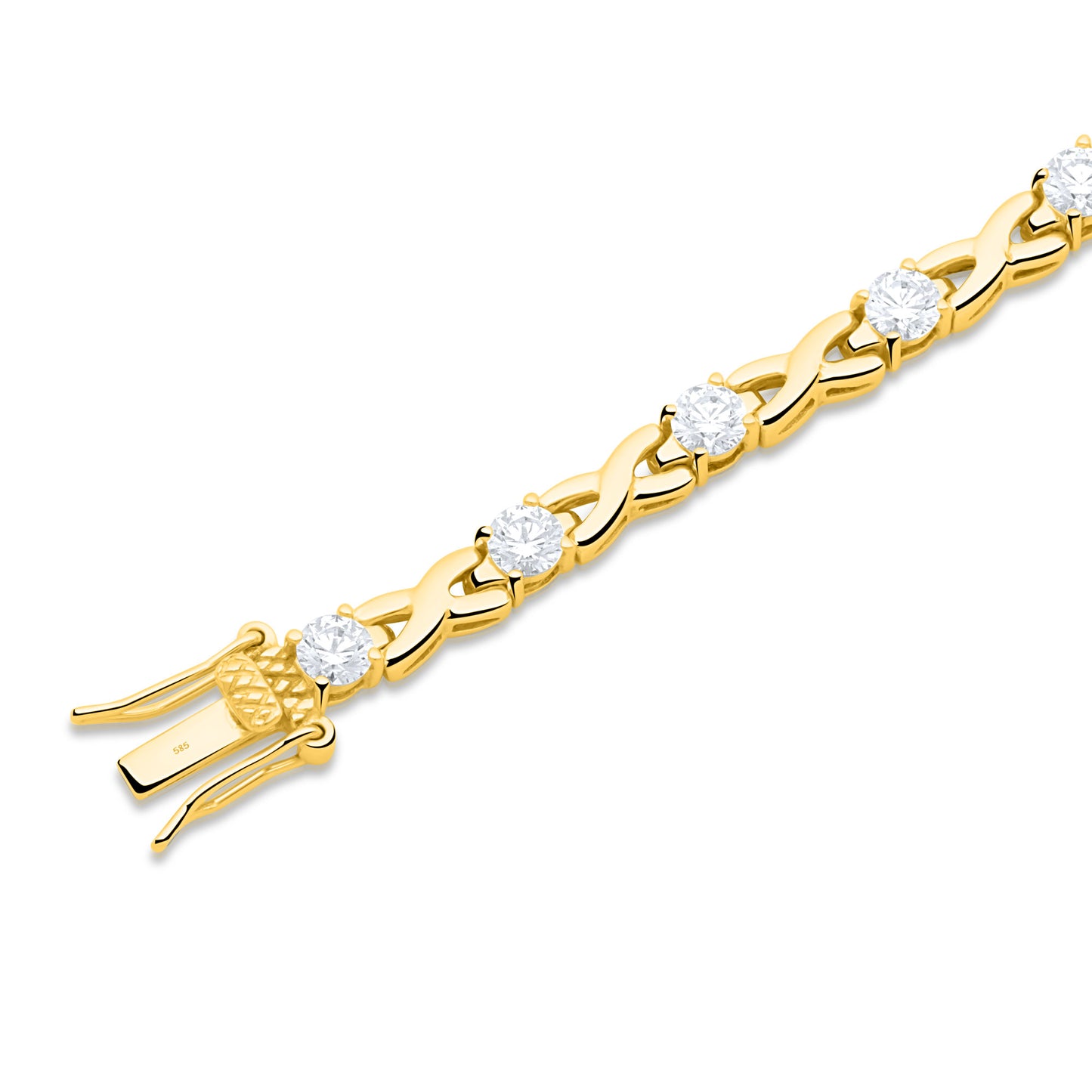 Armband Gold 585 4mm - Tony Fein