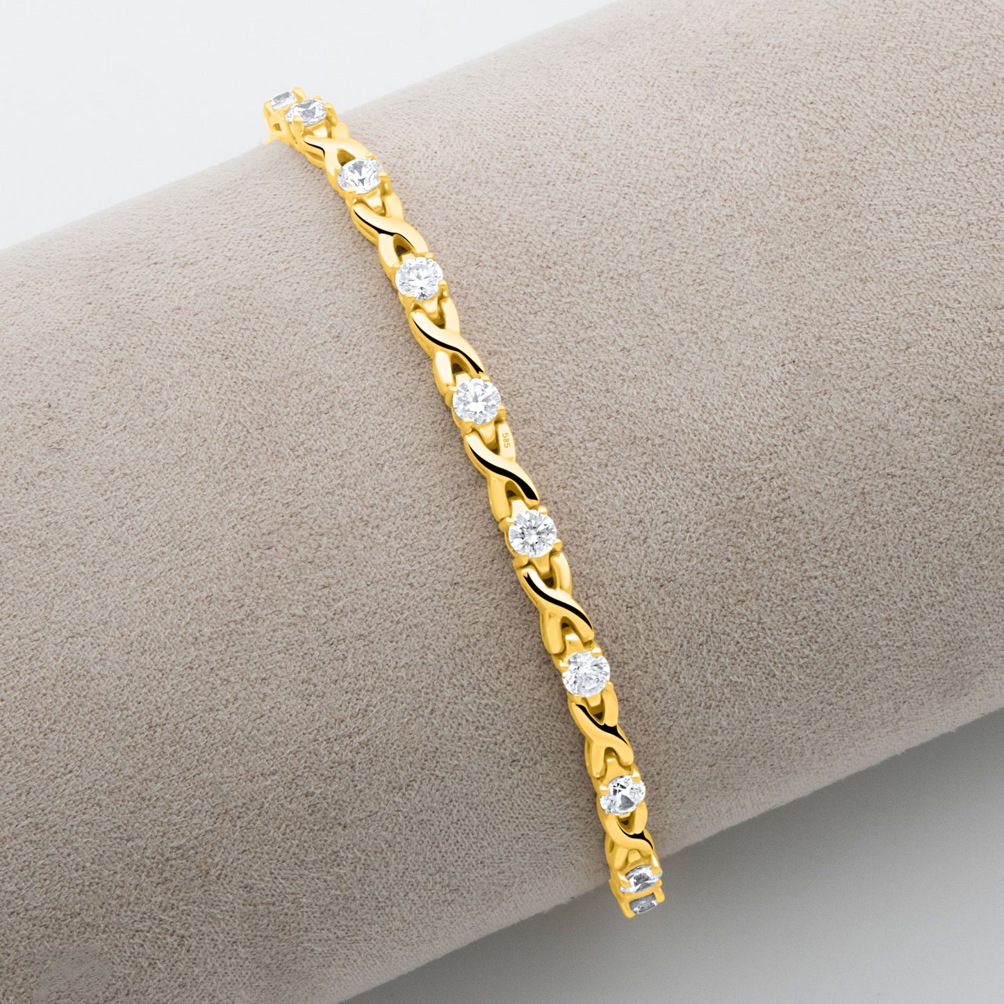 Armband Gold 585 4mm - Tony Fein
