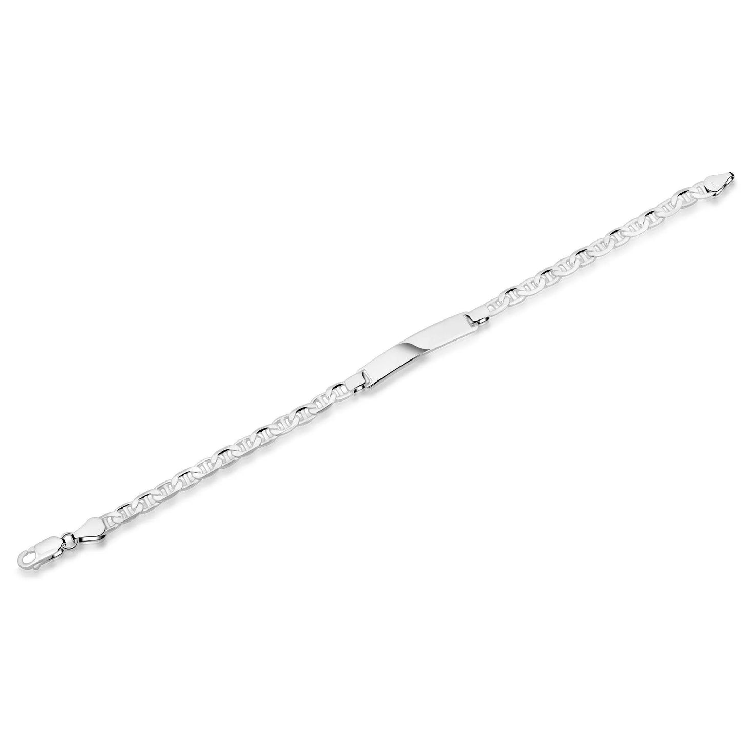 Gravurarmband 6,5 mm Stegpanzerarmband 925er - Tony Fein