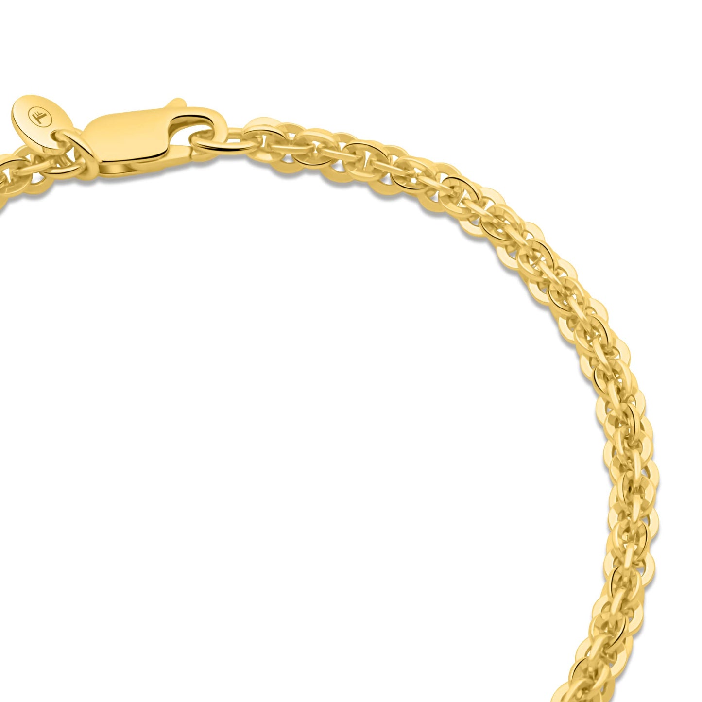 Cristallino Kette 3,5mm 585er Vergoldet