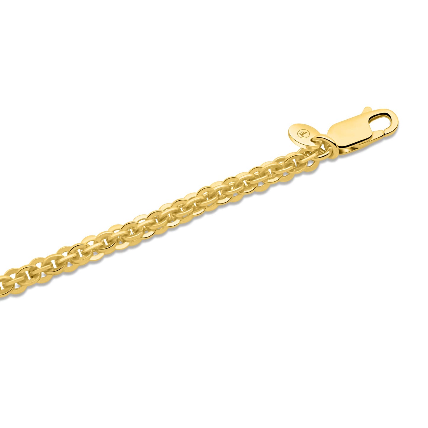 Cristallino Kette 3,5mm 585er Vergoldet