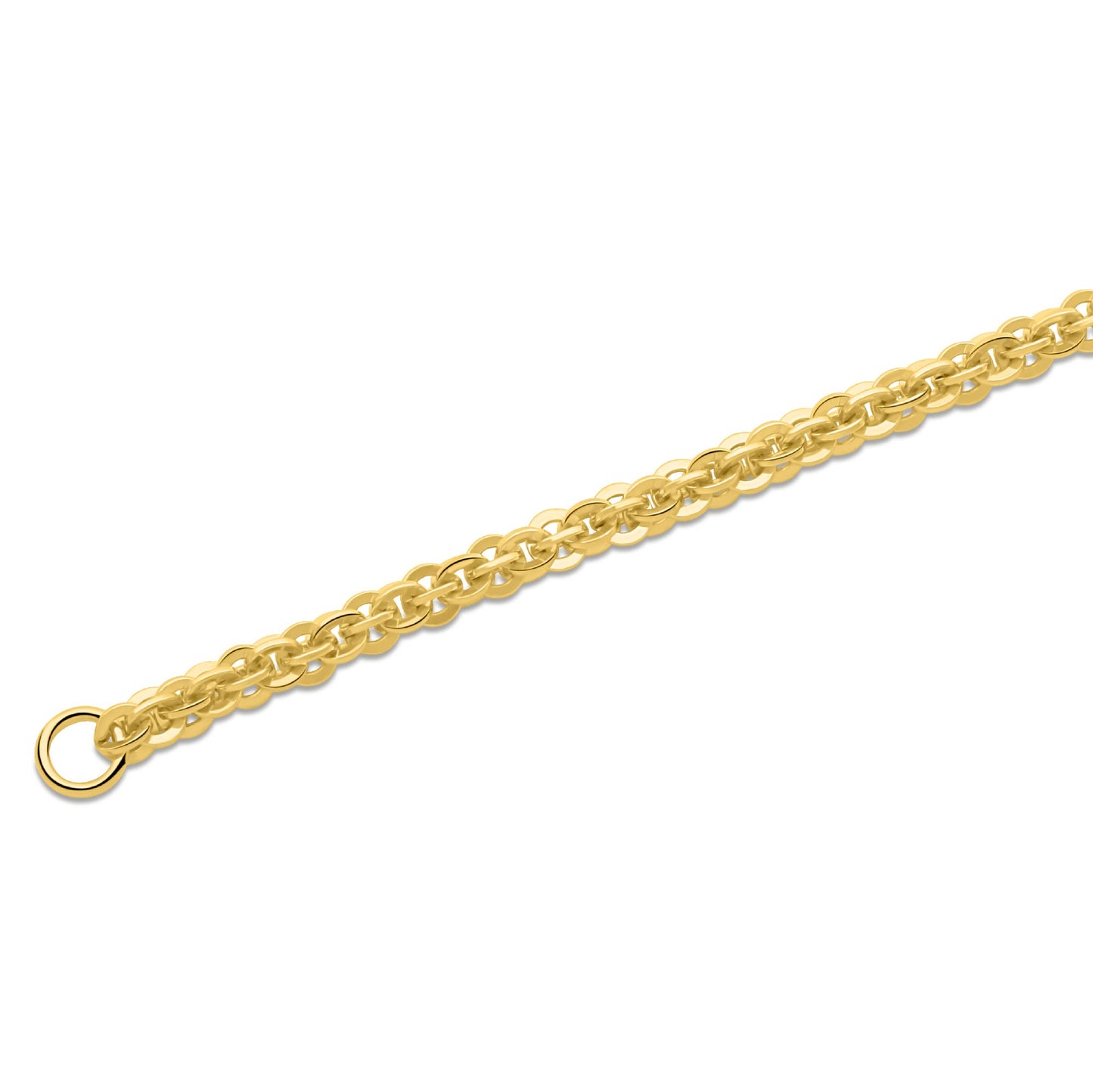 Cristallino Kette 3,5mm 585er Vergoldet