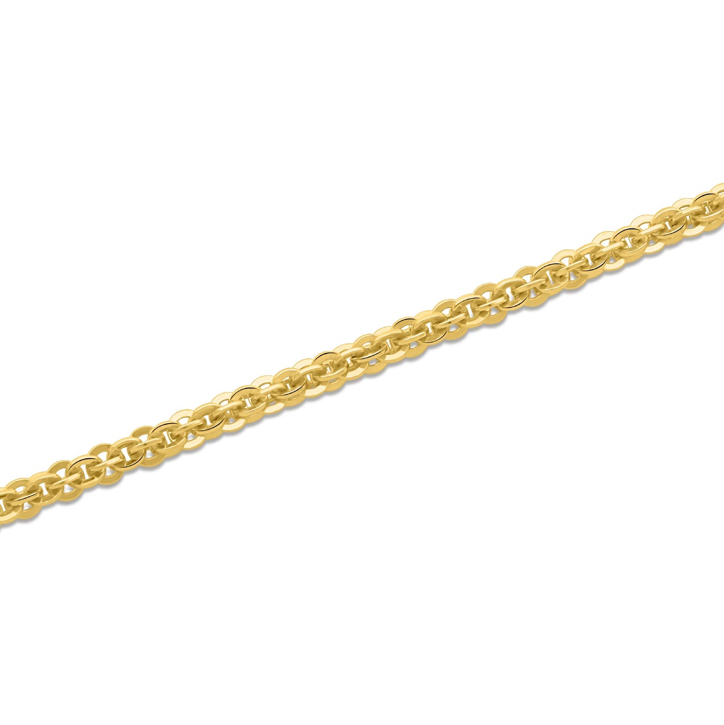 Cristallino Kette 3,5mm 585er Vergoldet