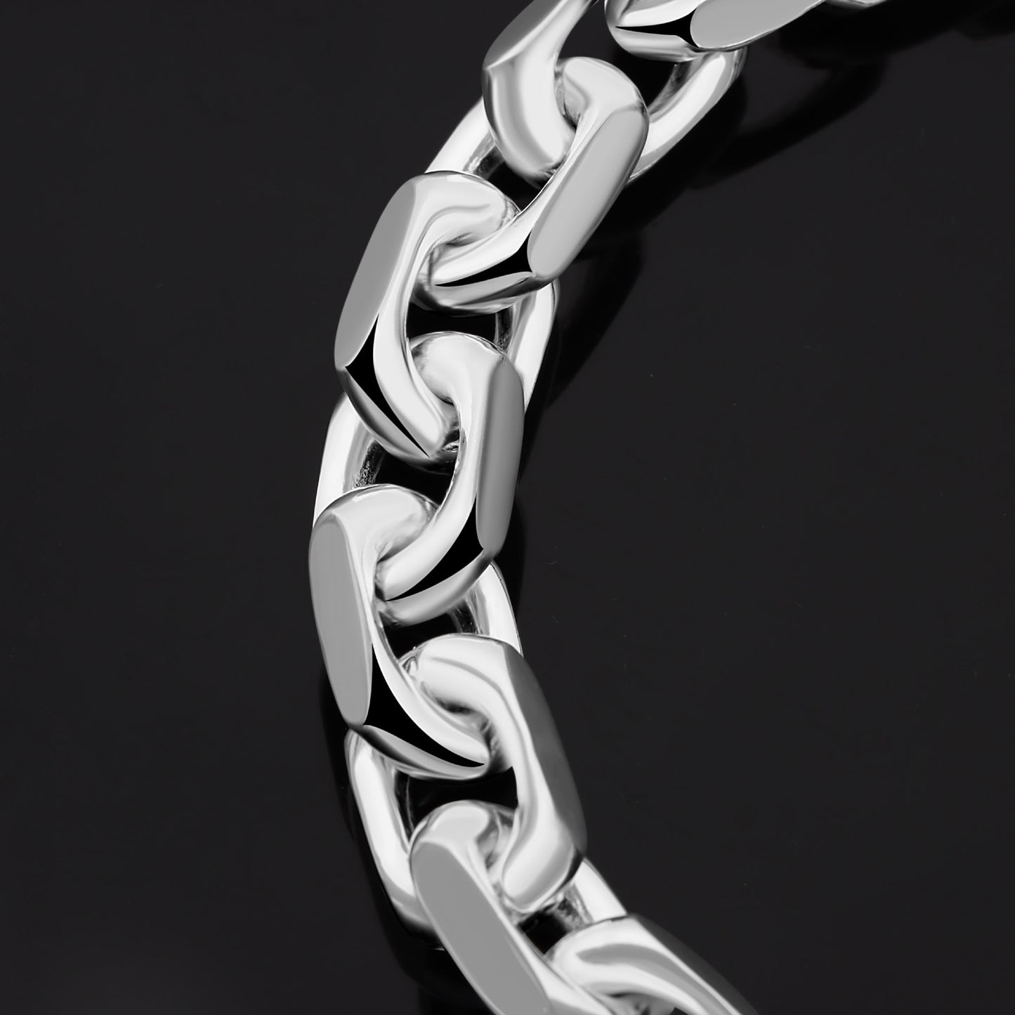 Ankerkette 12mm 925er Silber