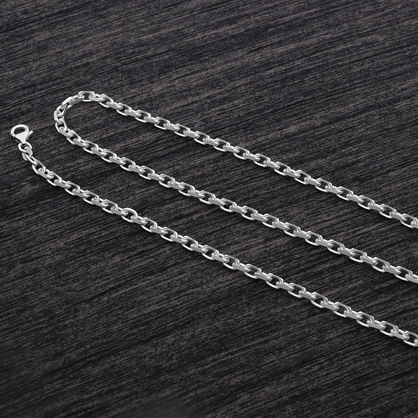 Ankerkette 3,5mm 925er Silber - Tony Fein