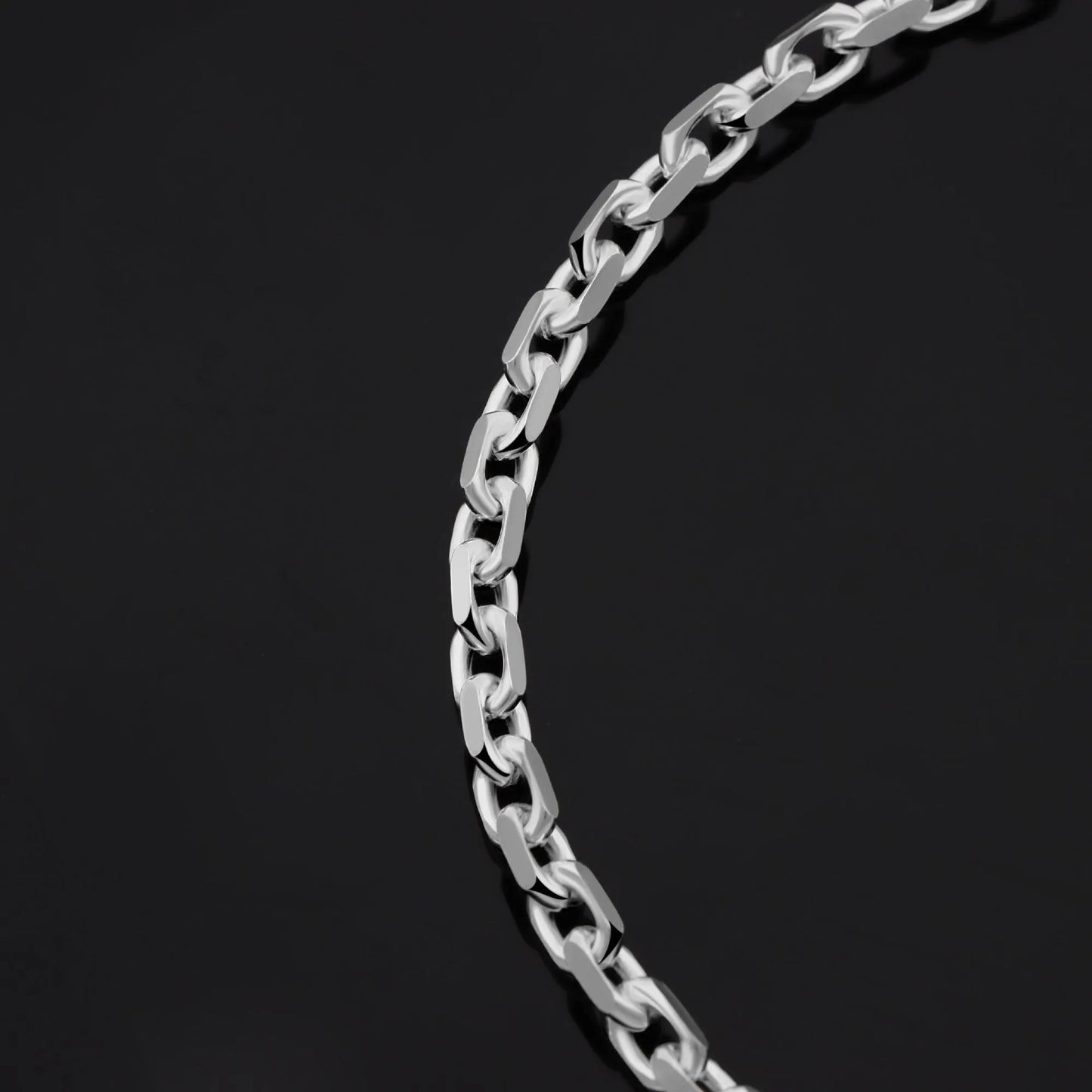 Ankerkette 4 mm 925er Silber - Tony Fein