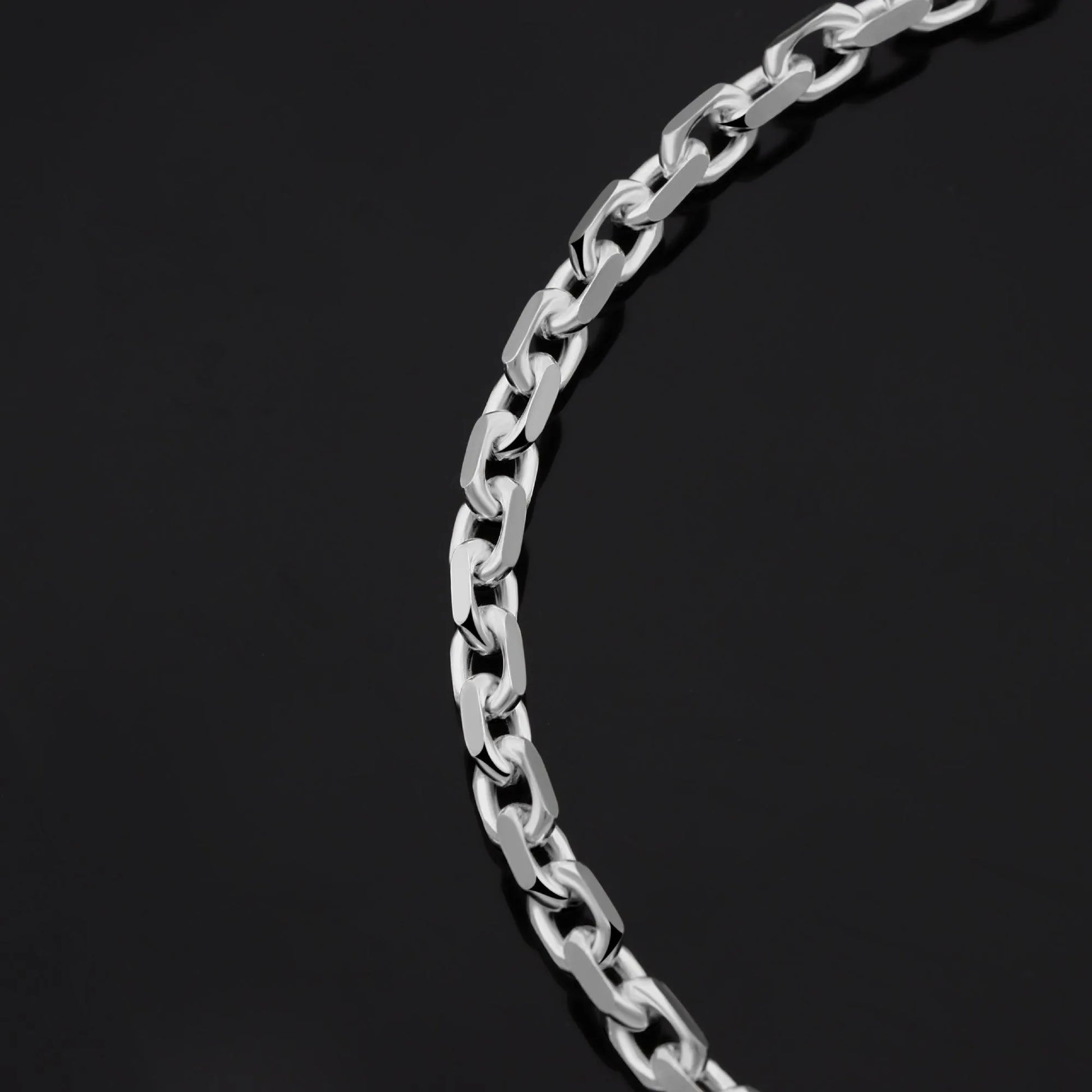 Ankerkette 4 mm 925er Silber - Tony Fein