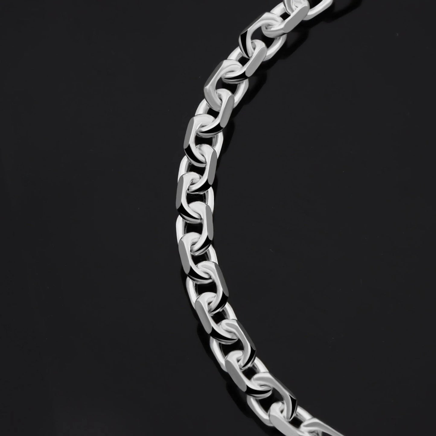 Ankerkette 5,5 mm 925er Silber - Tony Fein