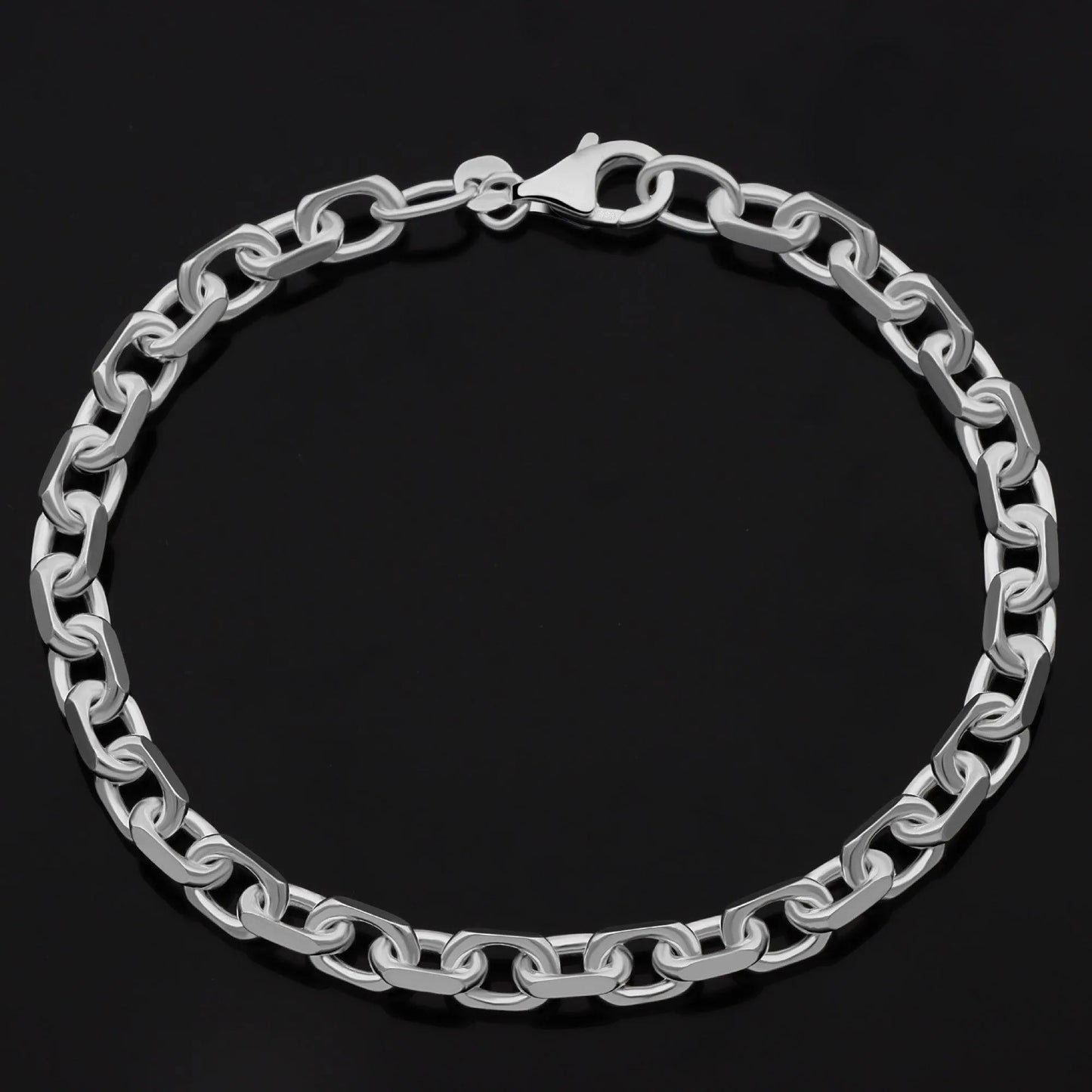 Ankerarmband 5,5mm 925er Silber - Tony Fein