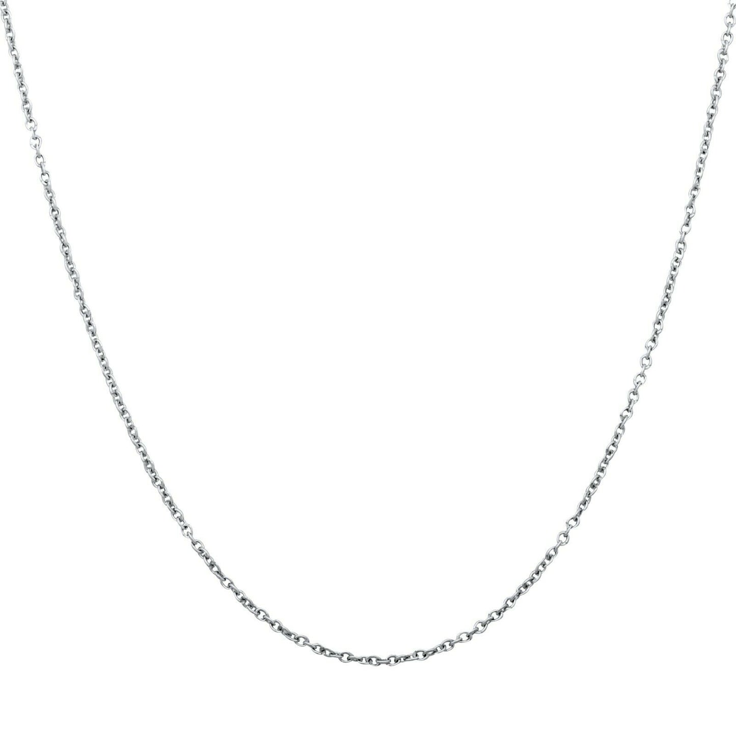 Ankerkette Rund 1 mm 925 Silber