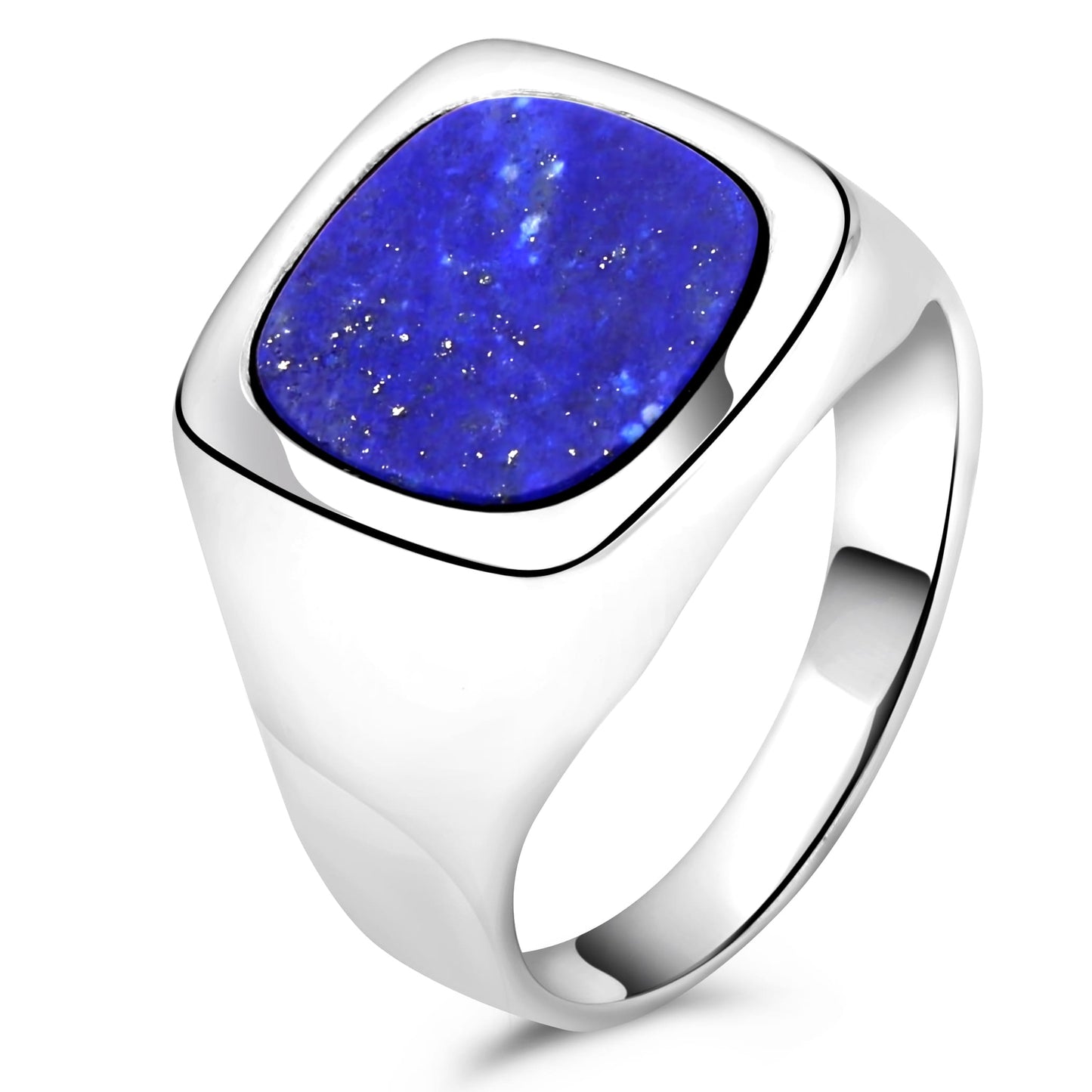 Siegelring Lapislazuli 925er Silber - Tony Fein