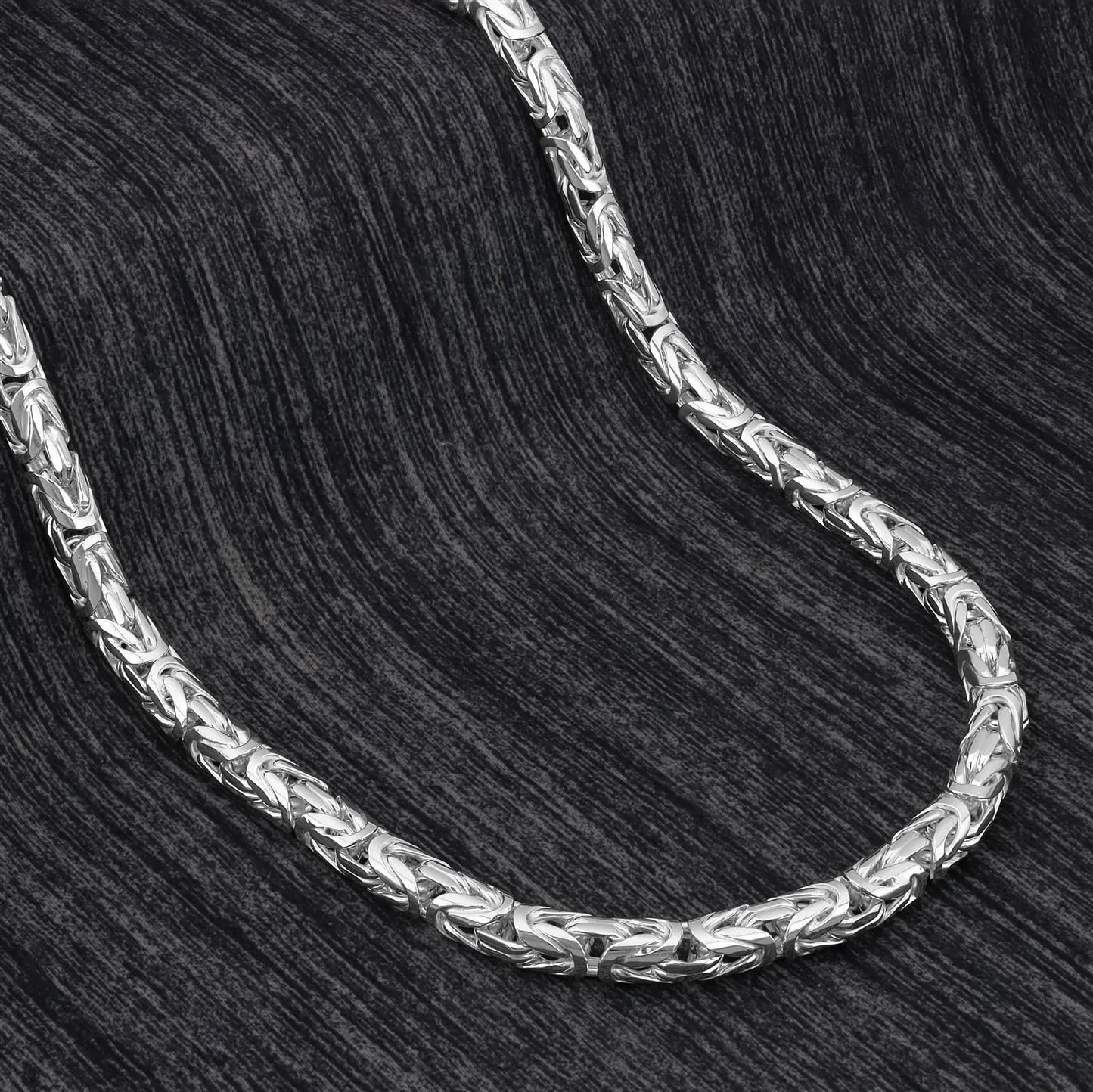 Königskette Rund 6mm 925er Silber - Tony Fein