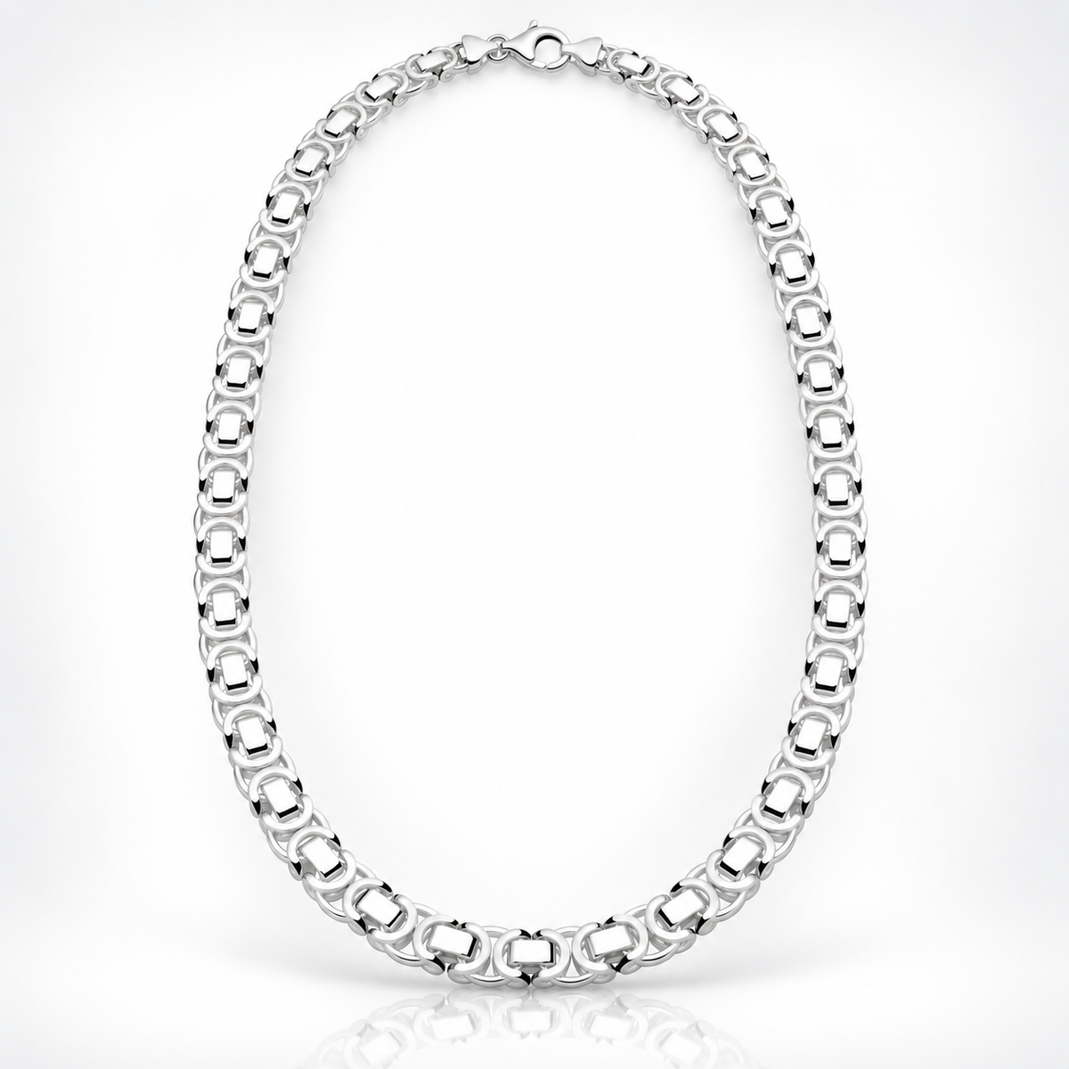 Etruskerkette 5 mm 925er Sterling Silber Massiv