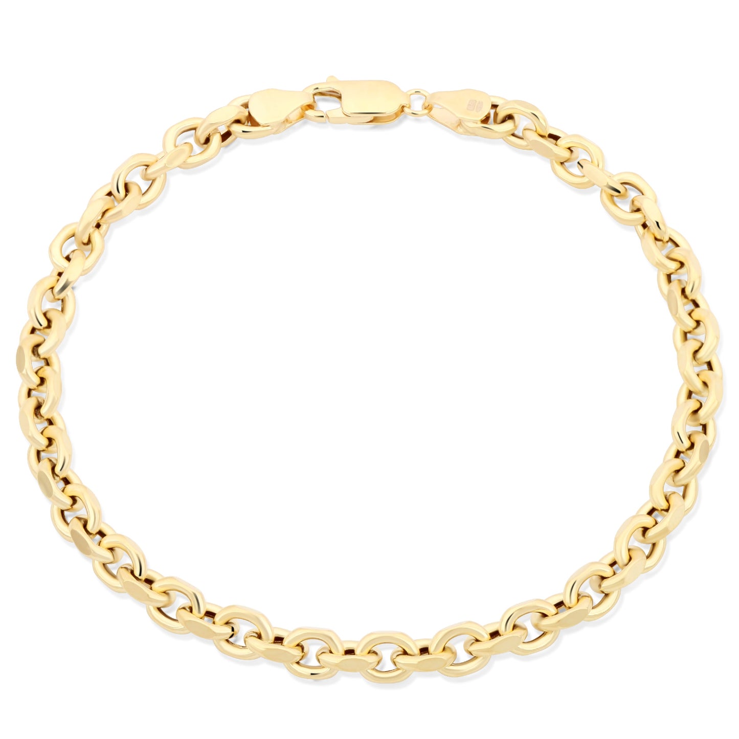 Ankerarmband 5mm 585er Gold - Tony Fein