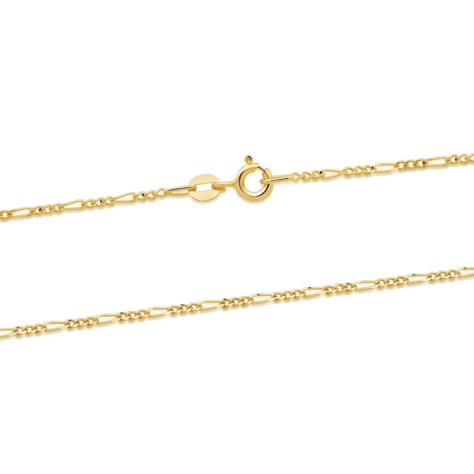 Figarokette 1,2mm 585er Gold - Tony Fein