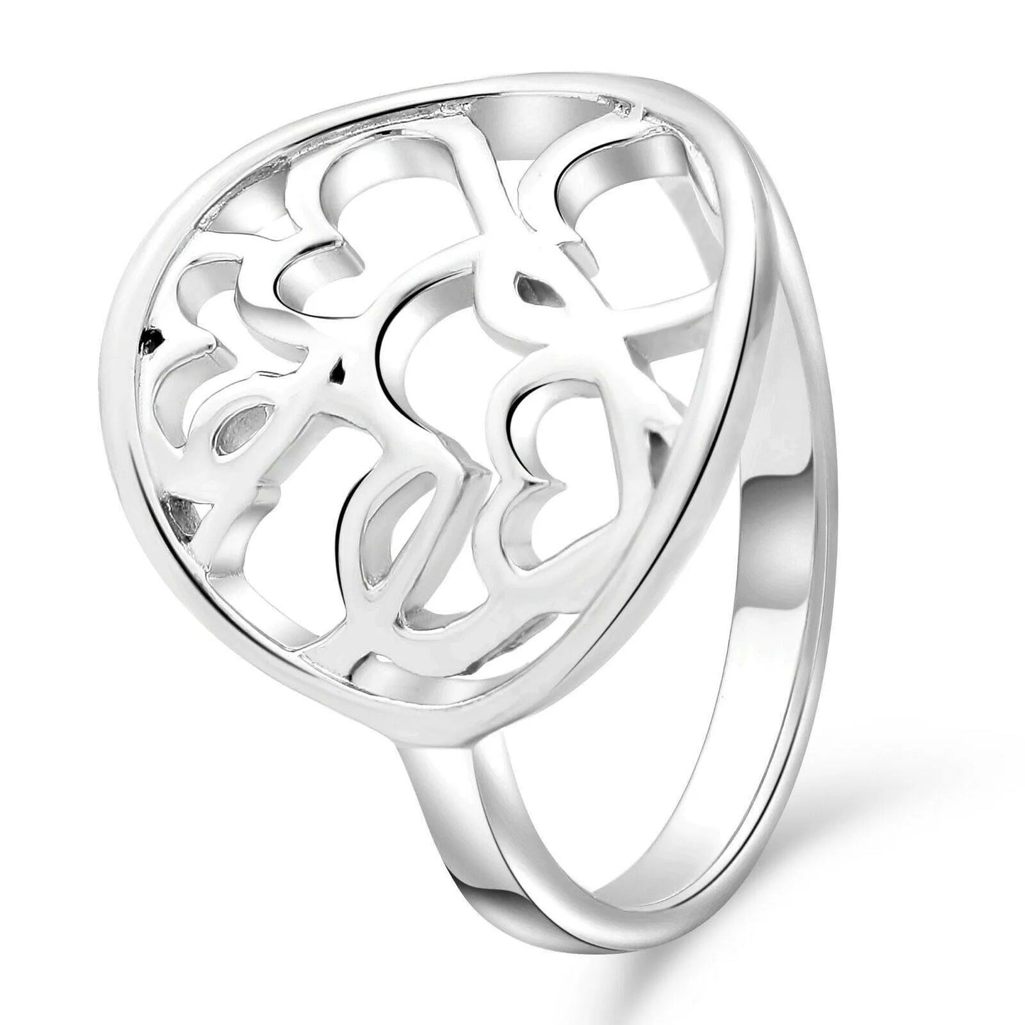 Ring Herz Liebe 925 Silber - Tony Fein