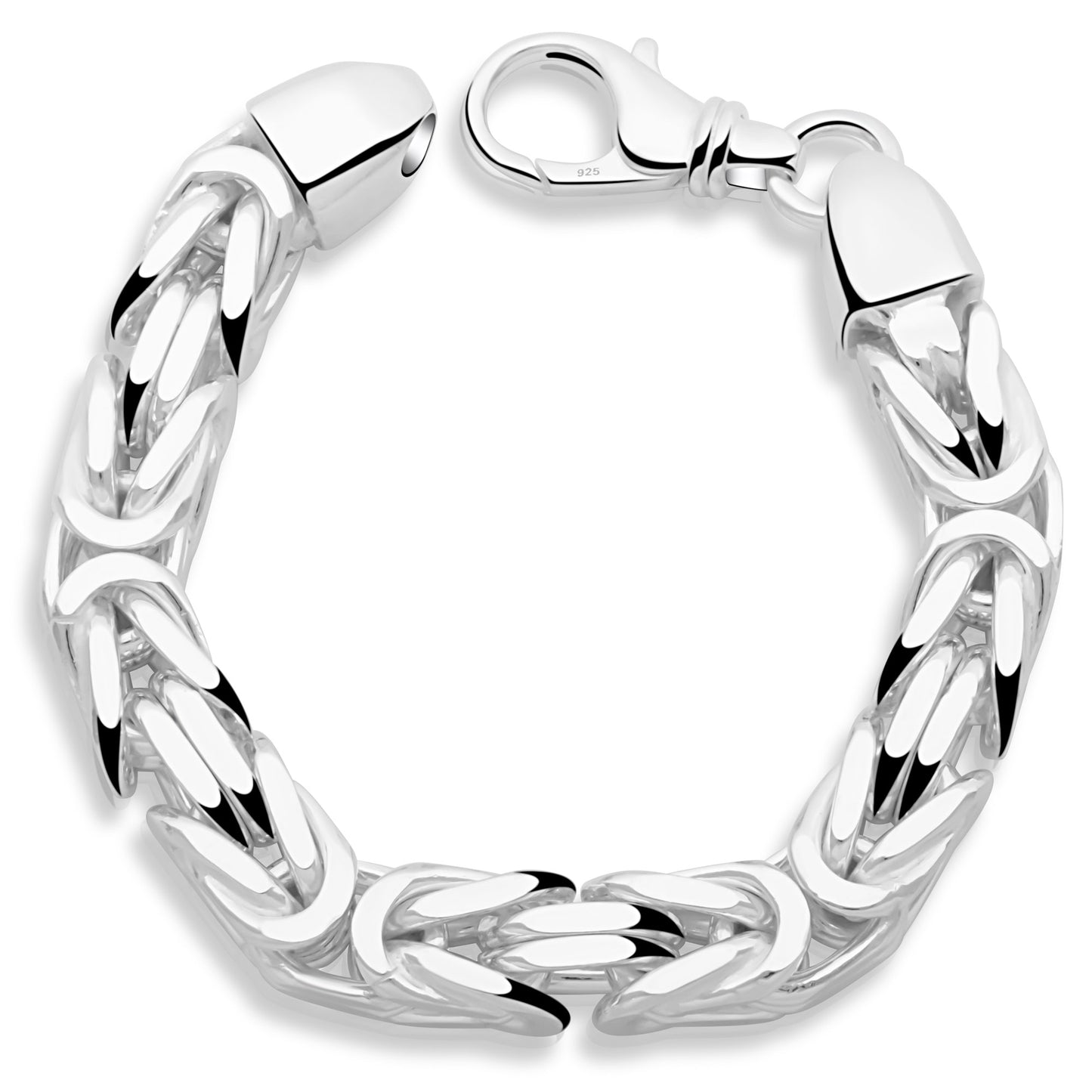 Königsarmband 12mm 925er Silber