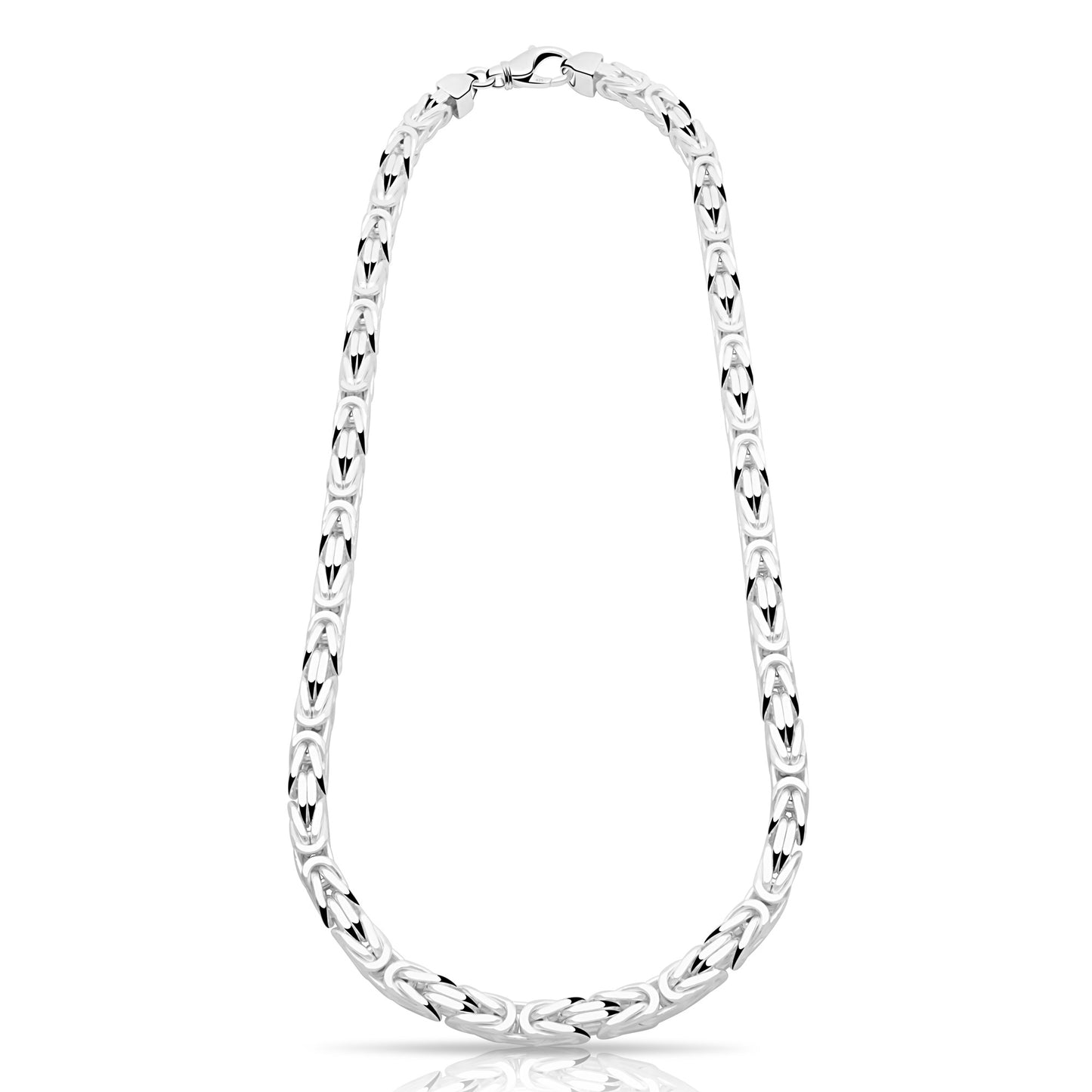 Königskette 7,5mm 925er Silber