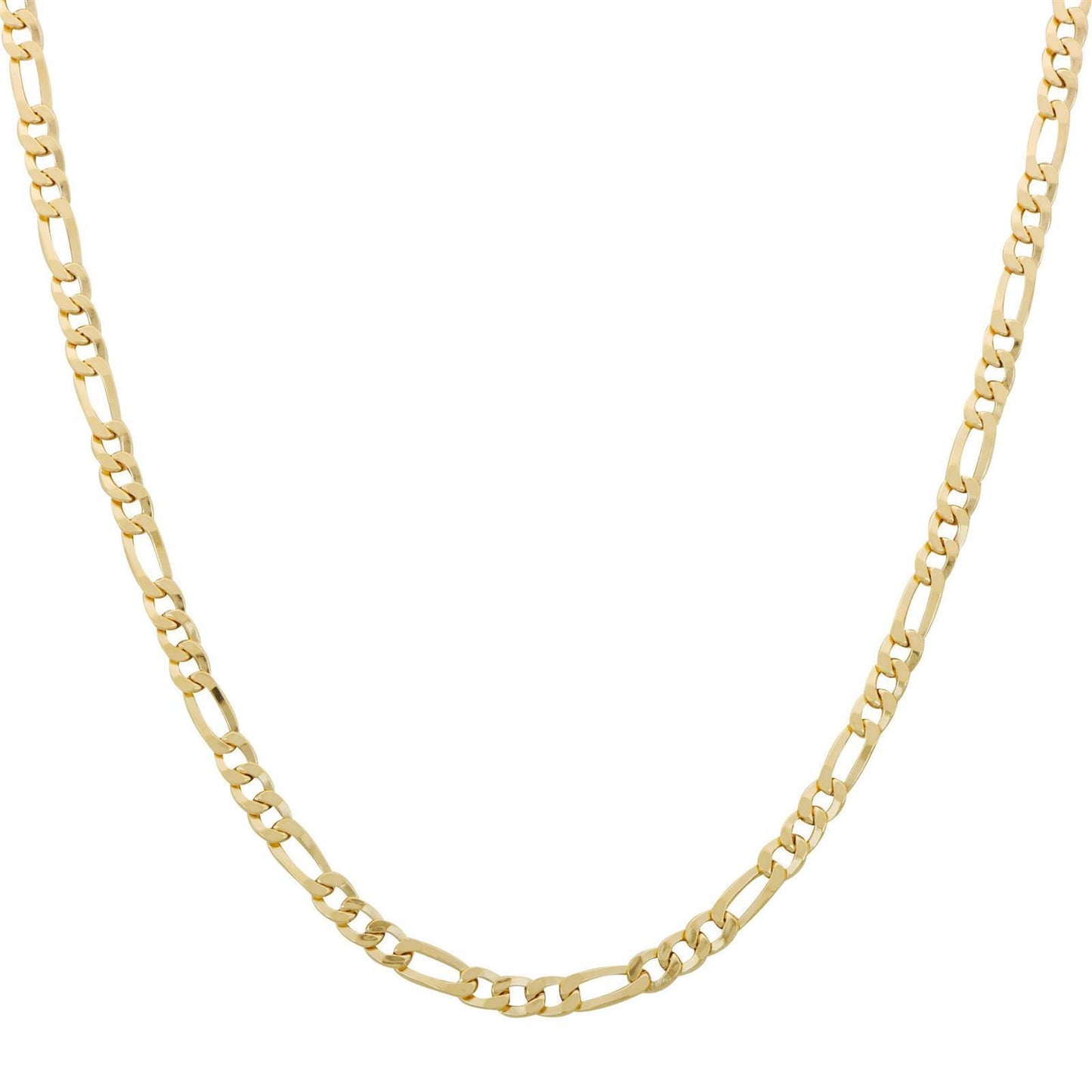 Figarokette 4mm 585er Gold