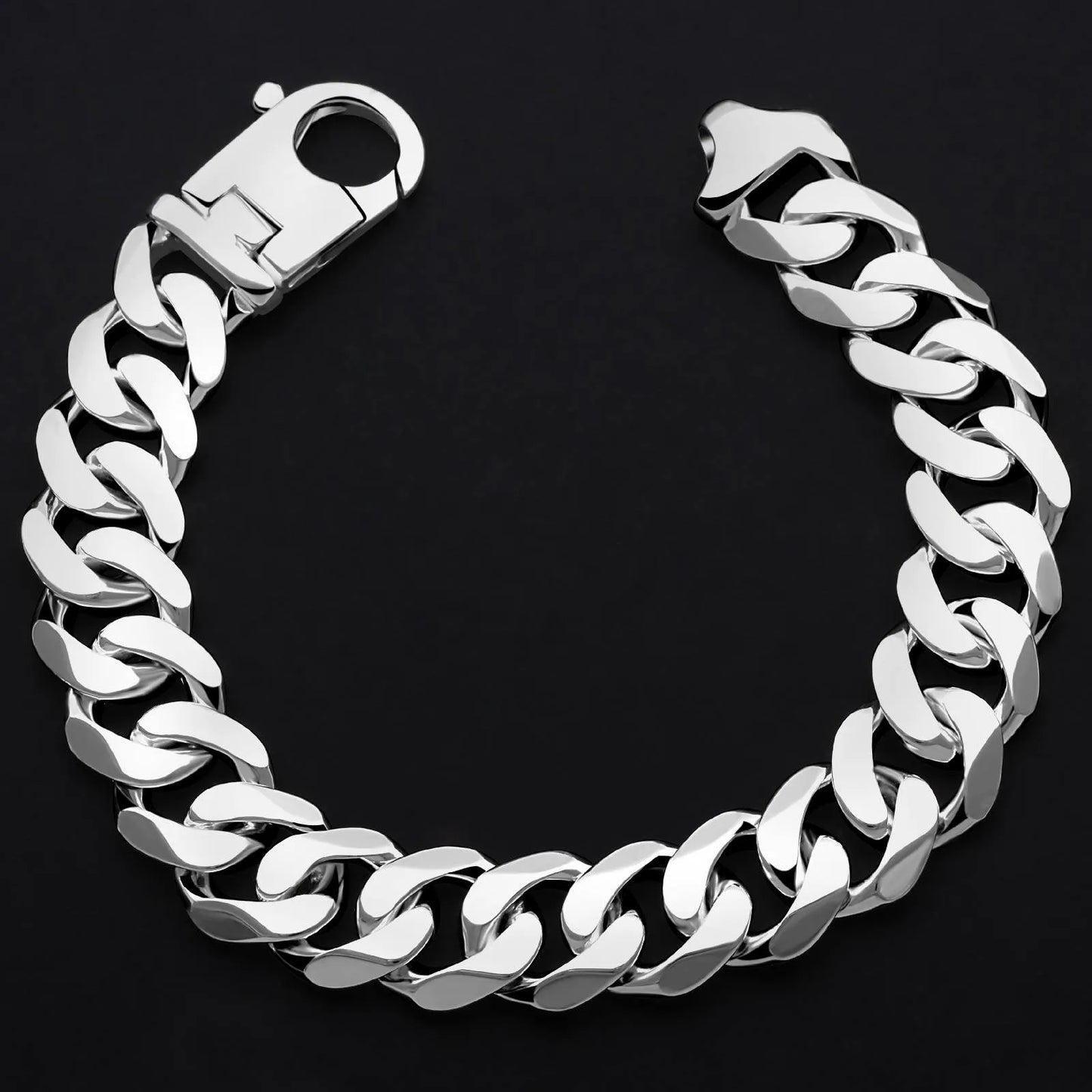 Panzerarmband 16mm 925er Silber - Tony Fein
