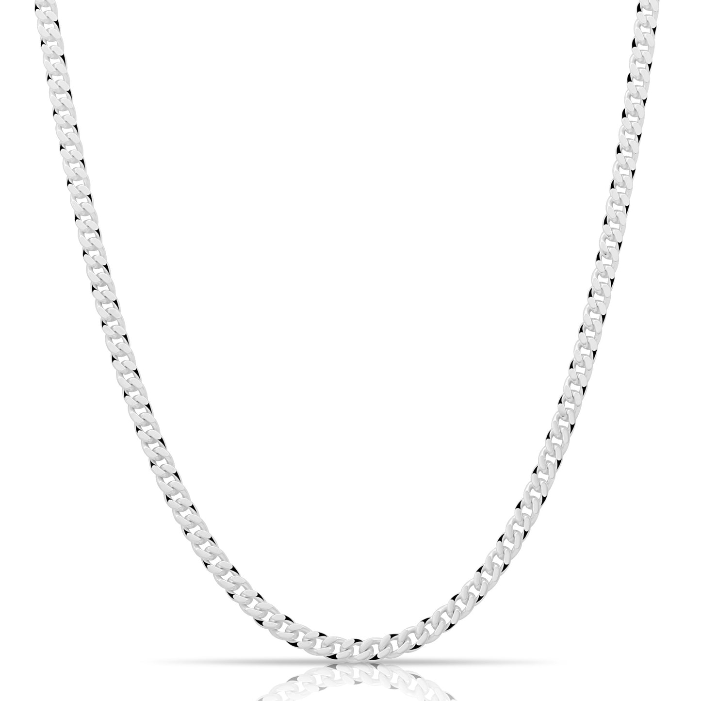 Panzerkette 3mm 925er Silber - Tony Fein