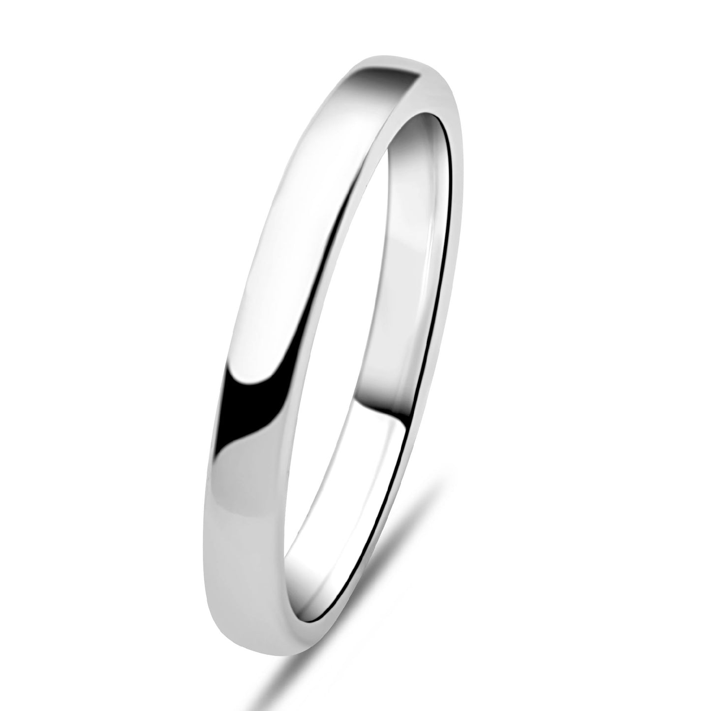 Ring 3 mm Schlicht 925er Silber