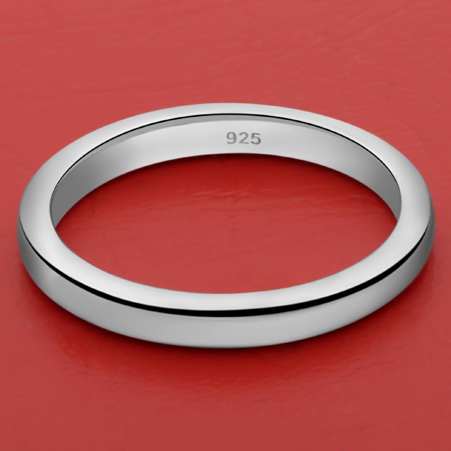 Ring 3 mm Schlicht 925er Silber