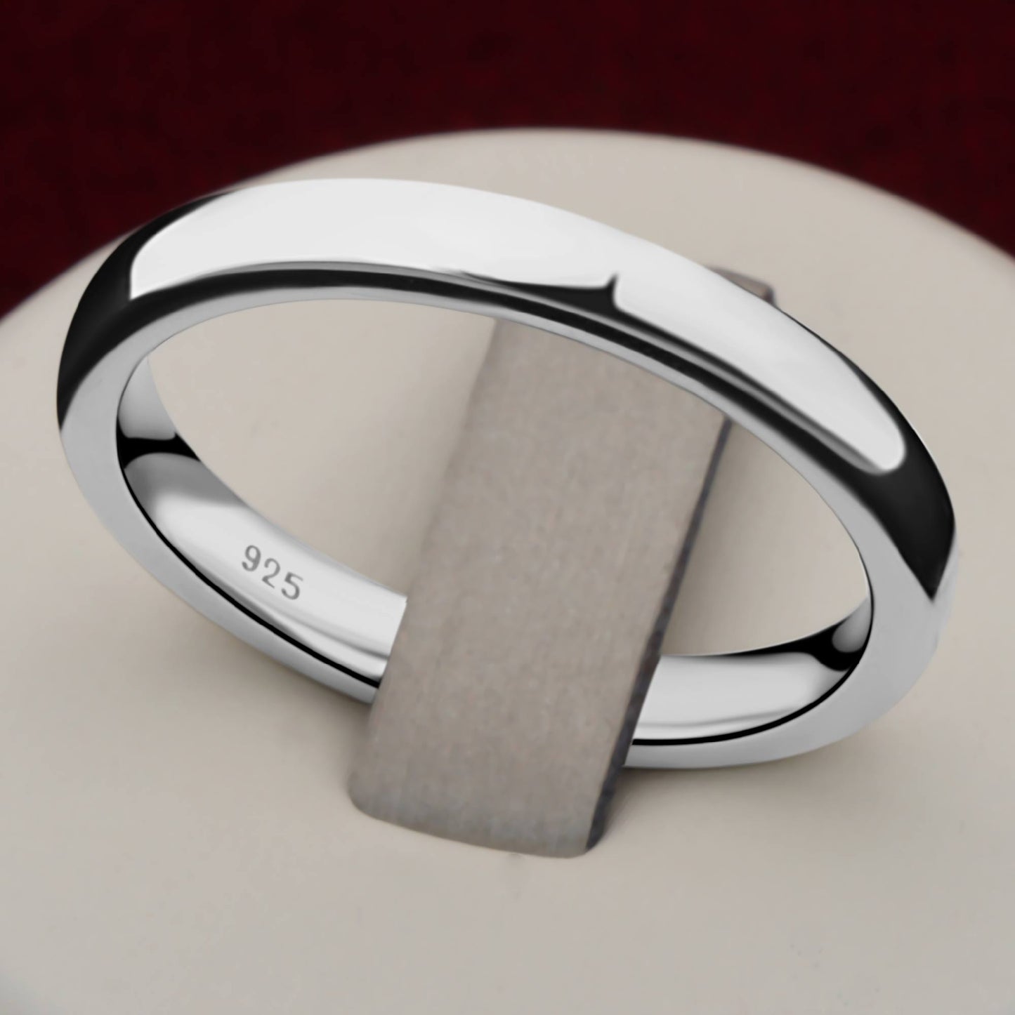 Ring 3 mm Schlicht 925er Silber