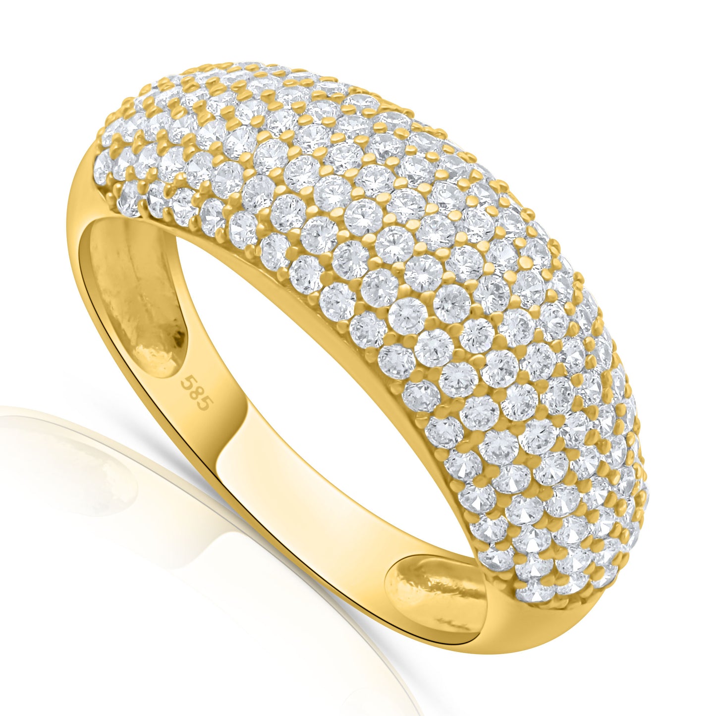 Cocktail Ring 585er Gold