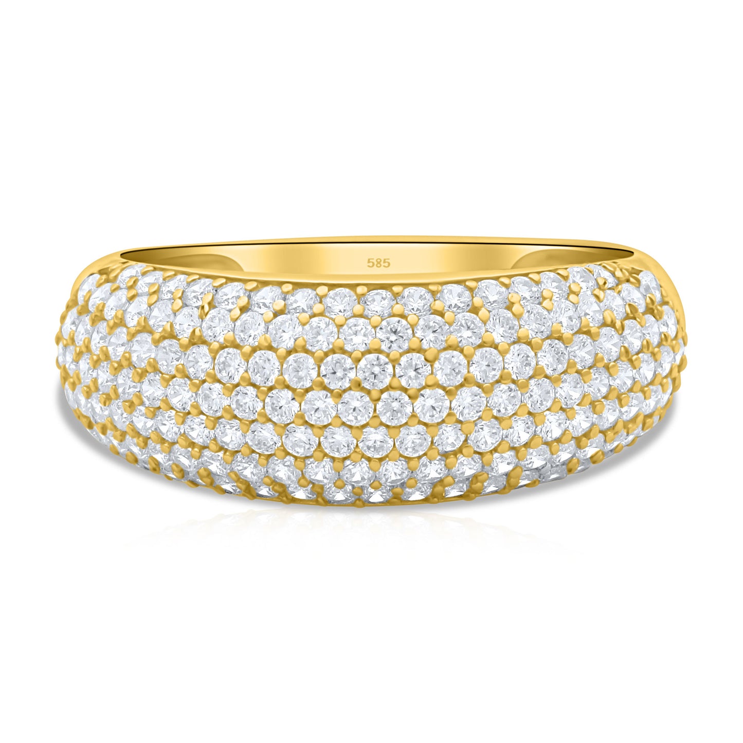 Cocktail Ring 585er Gold