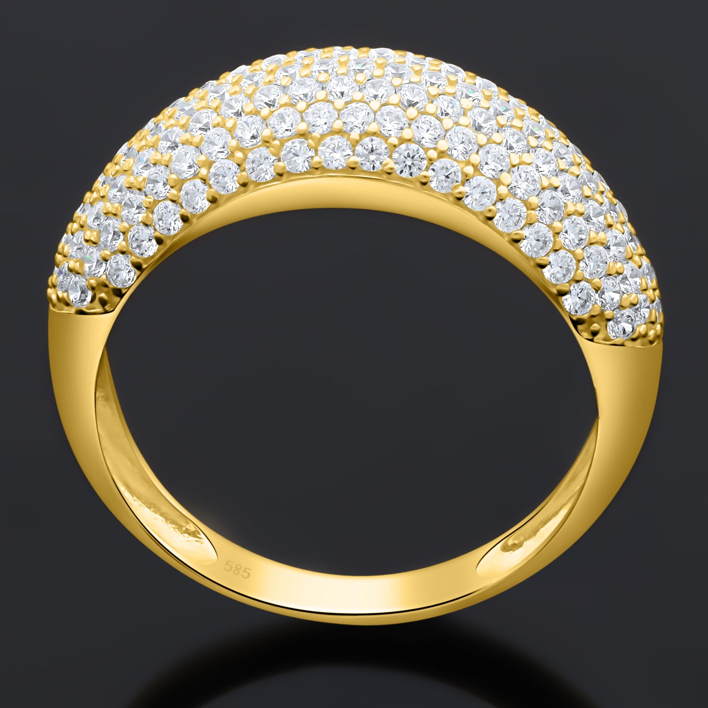 Cocktail Ring 585er Gold