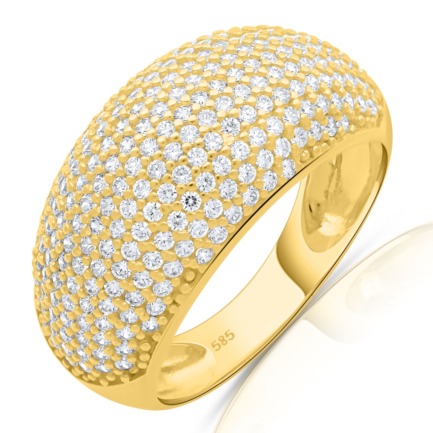 Cocktail Ring 585er Gold