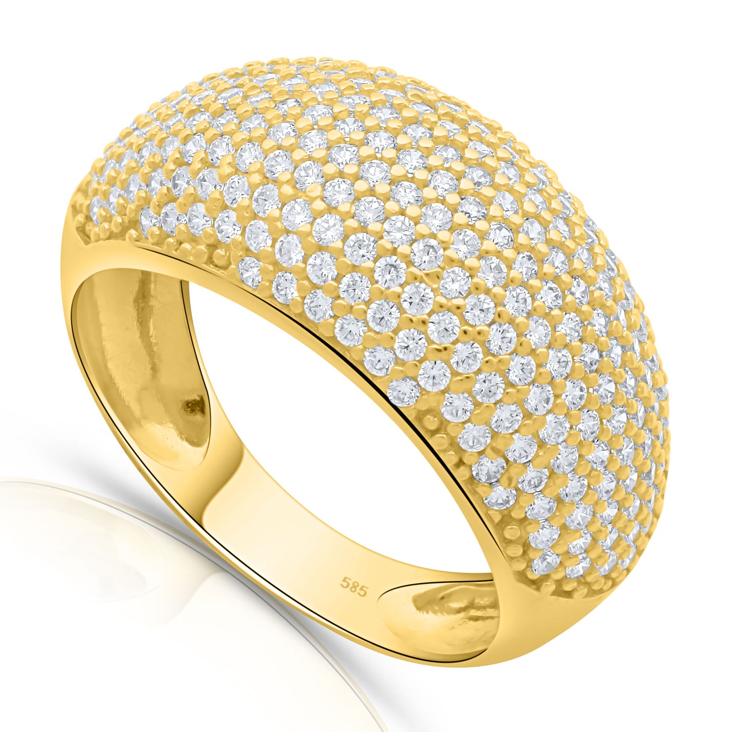 Cocktail Ring 585er Gold