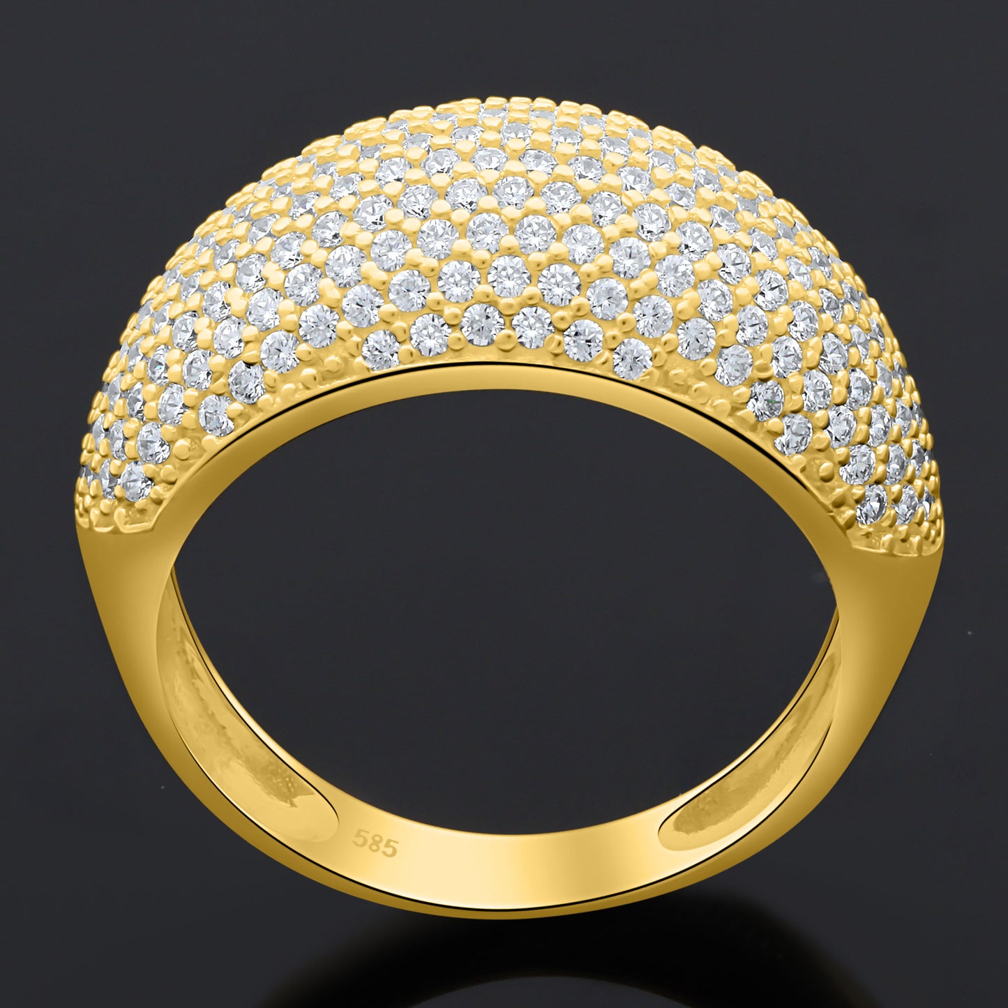 Cocktail Ring 585er Gold