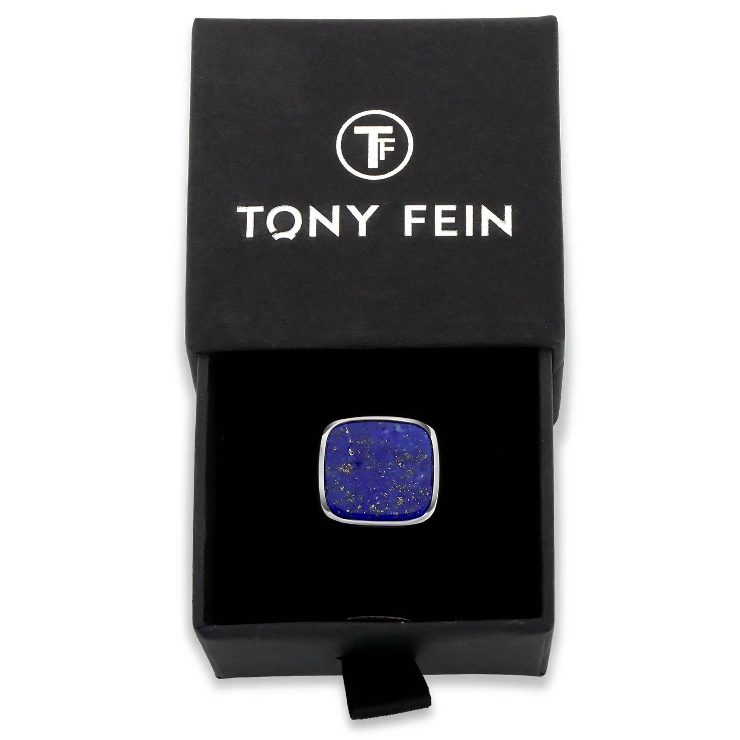 Siegelring Lapislazuli 925er Silber - Tony Fein