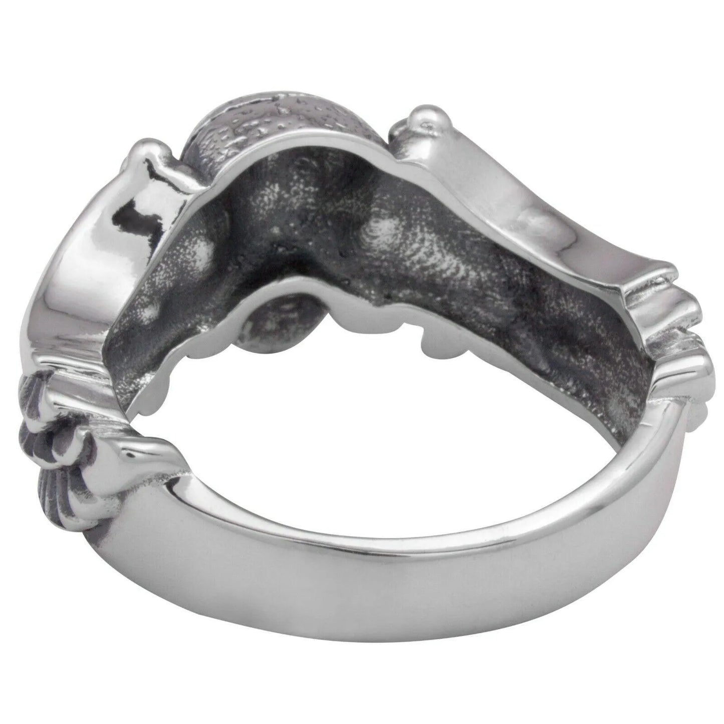 Totenkopf Ring mit Flügel 925er - Tony Fein