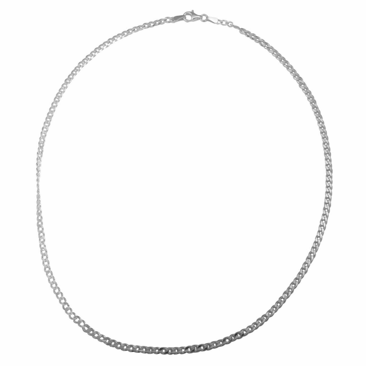 Schlagring Anhänger Kette 925er Silber
