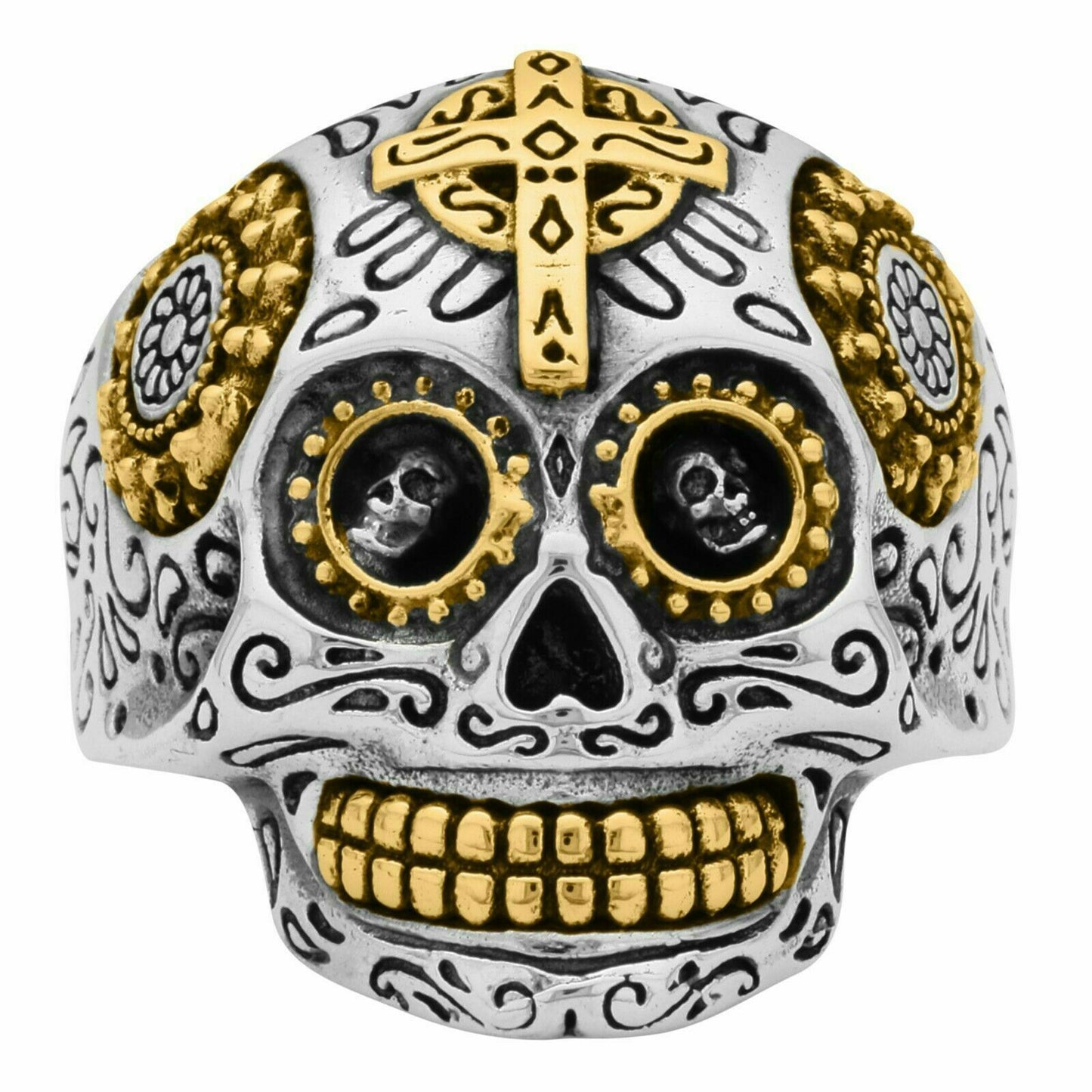 Ring Totenkopf 925er Silber