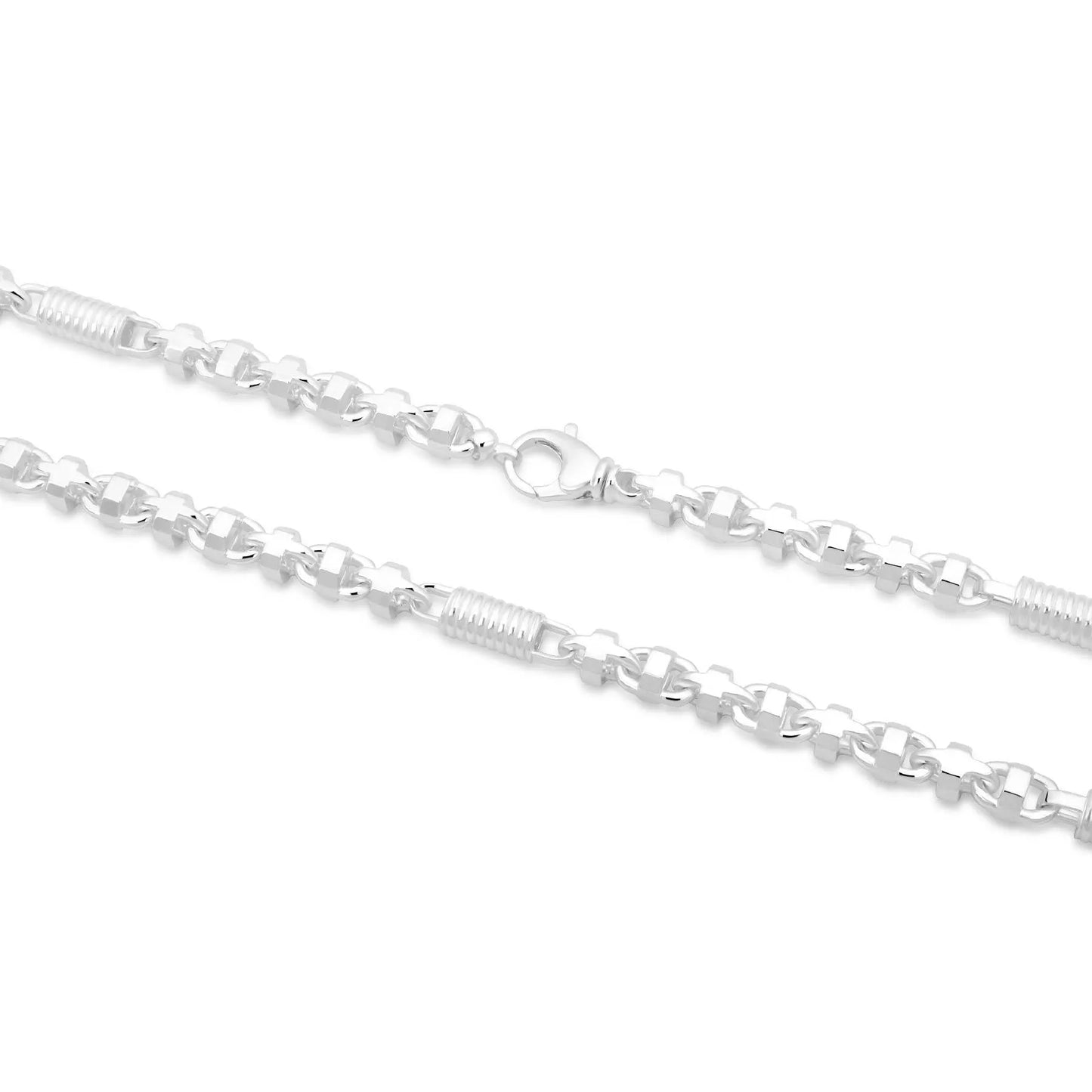 Monte Carlo Kette Rund 8mm 925er Silber - Tony Fein