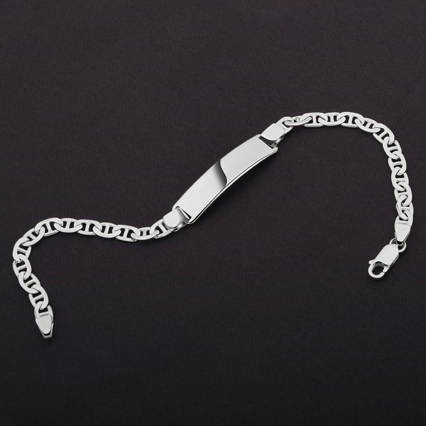 Gravurarmband 8 mm Stegpanzerarmband - Tony Fein
