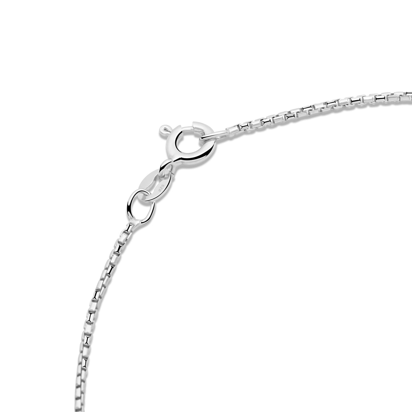 Venezianerkette Rund 1mm Rhodiniert - Tony Fein