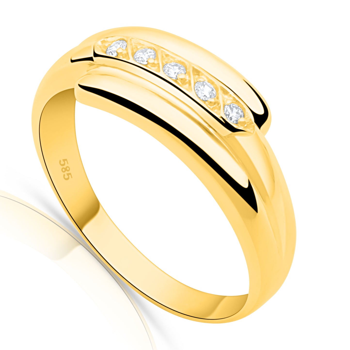 Cocktail Ring 585er Gold